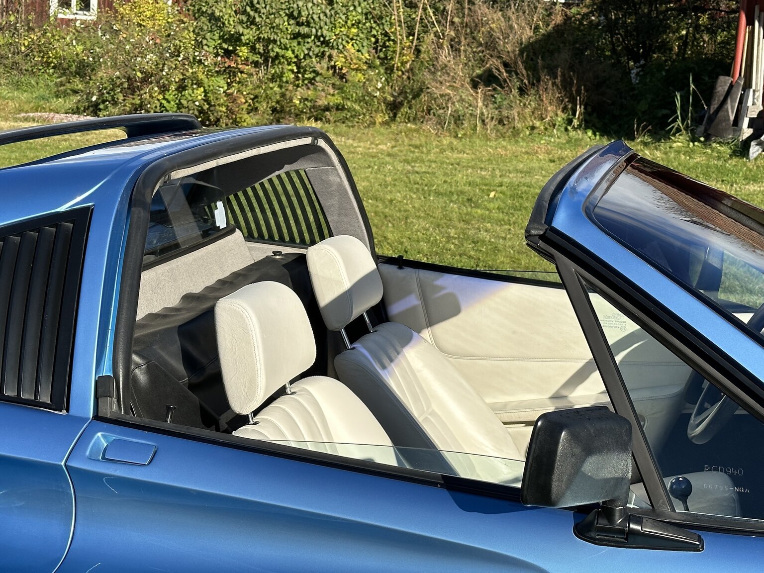 Interiörbild 1986 Ferrari 328 GTS