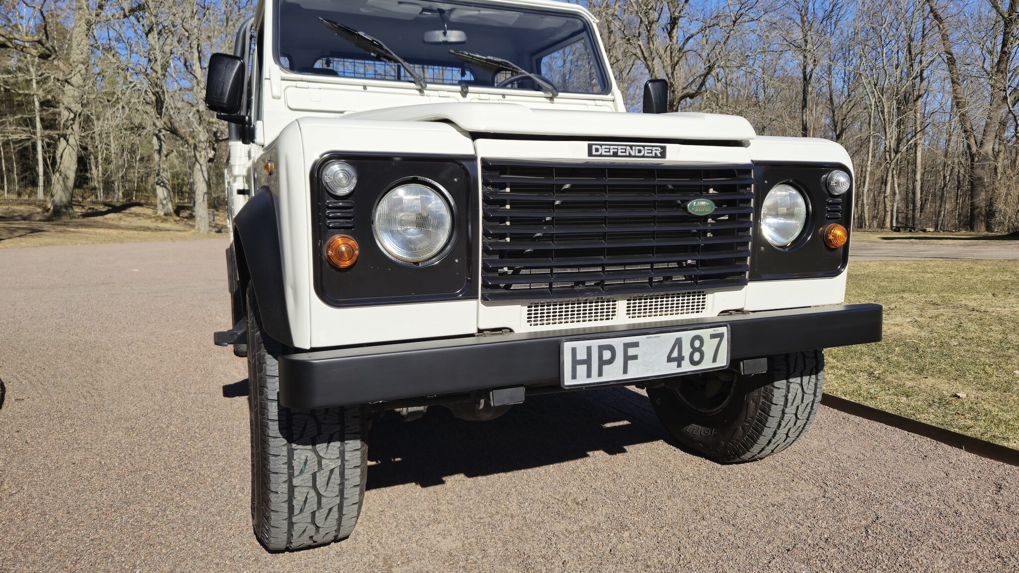 Aussenfoto 1999 Land Rover Defender Single Cab Pickup
