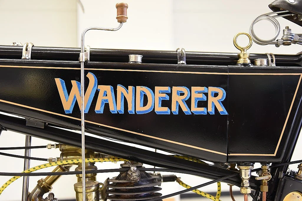 Bild von 1913 Wanderer 3PS V-Twin välrenoverad mc svensksåld från Falun (18)