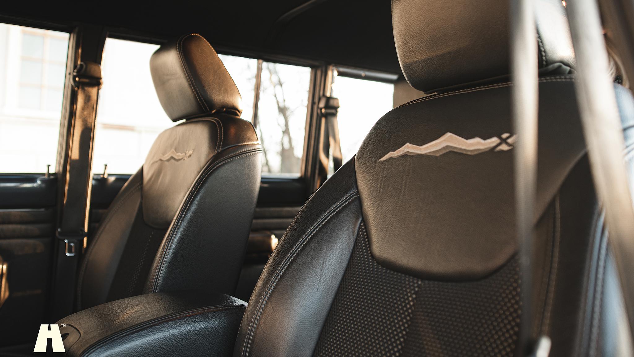 Interior image of 2015 Woodland Restomod Grand Wagoneer #002 Euro 6