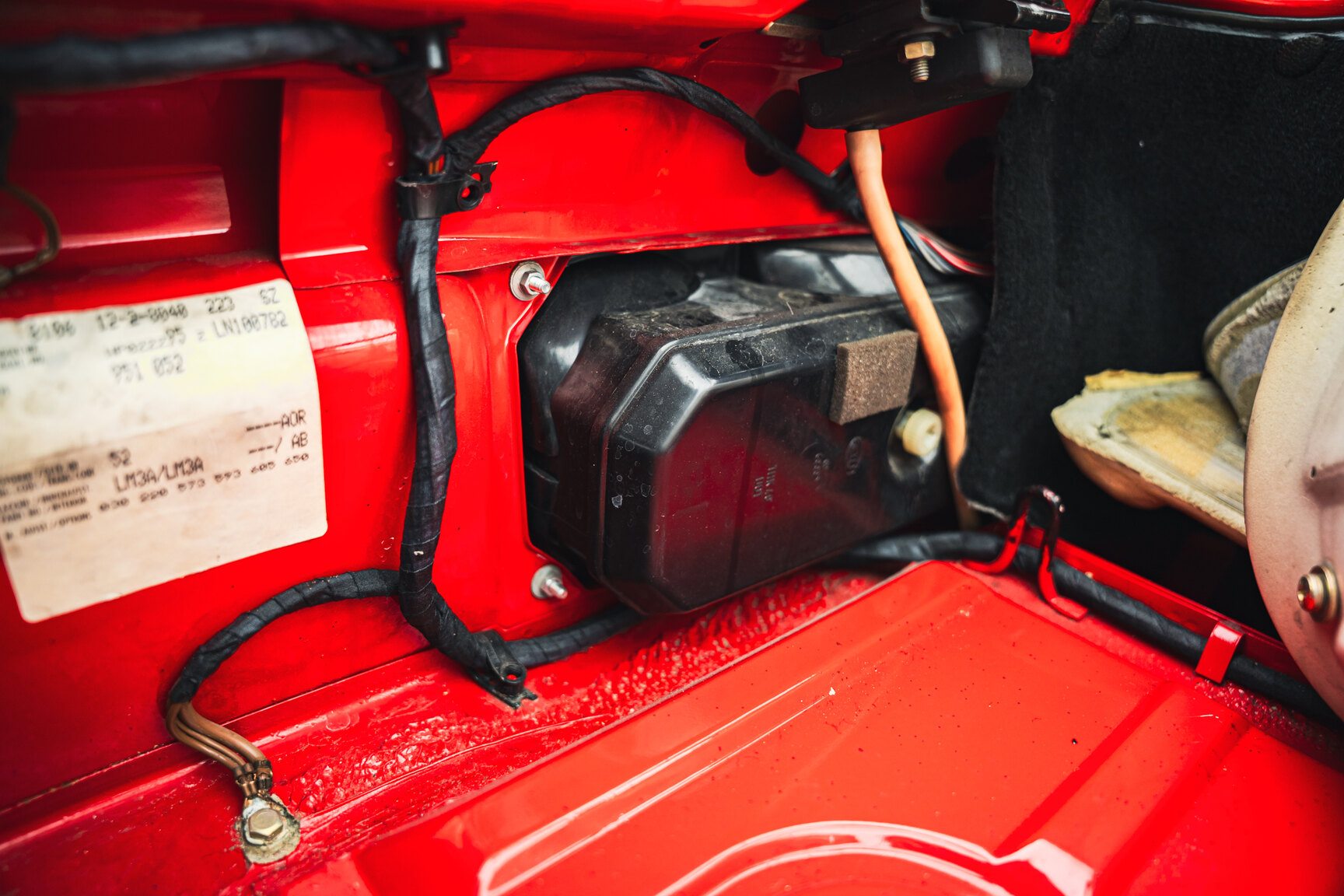 Interiörbild 1990 Porsche 944 Turbo