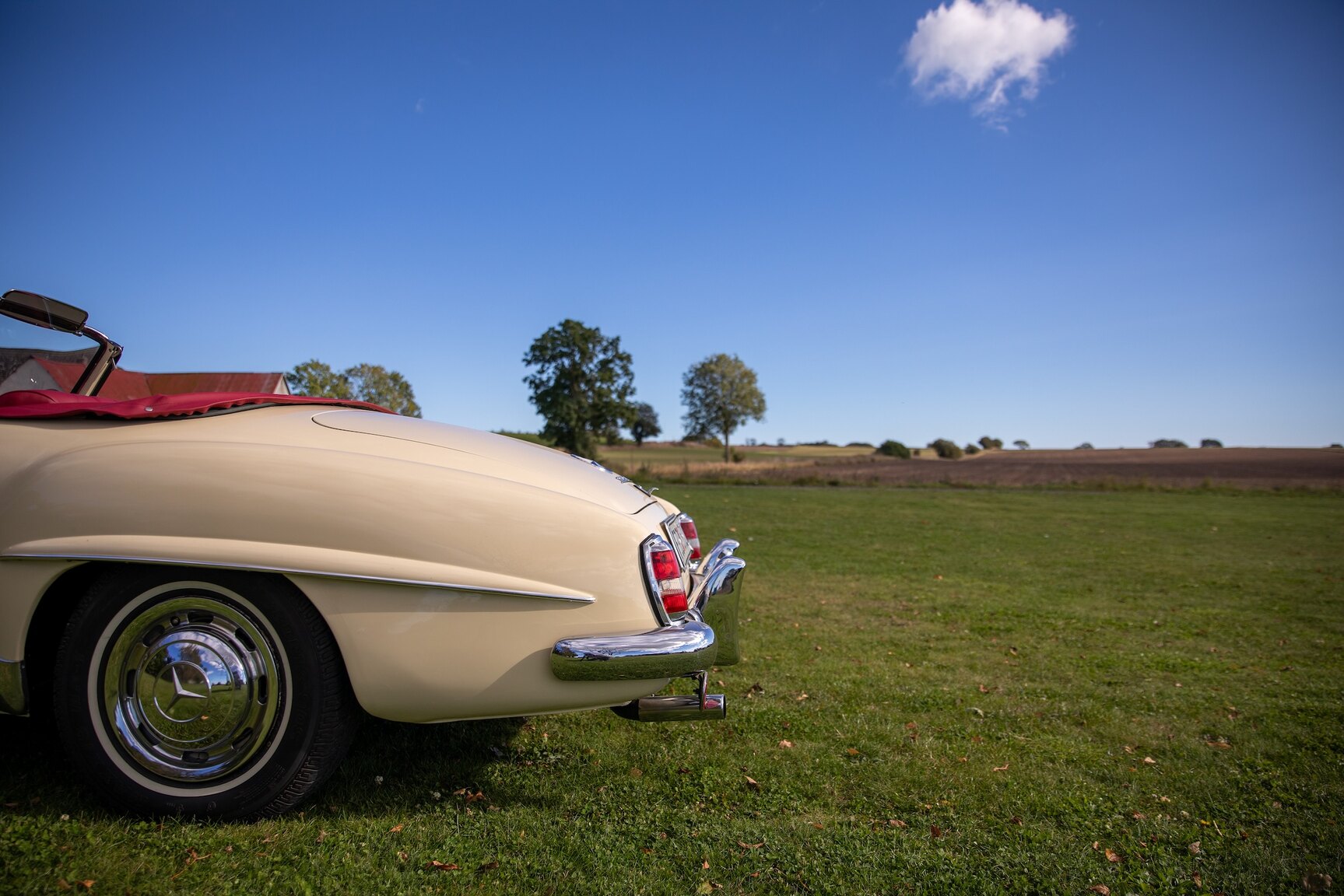Exteriörbild på 1958 Mercedes-Benz 190SL