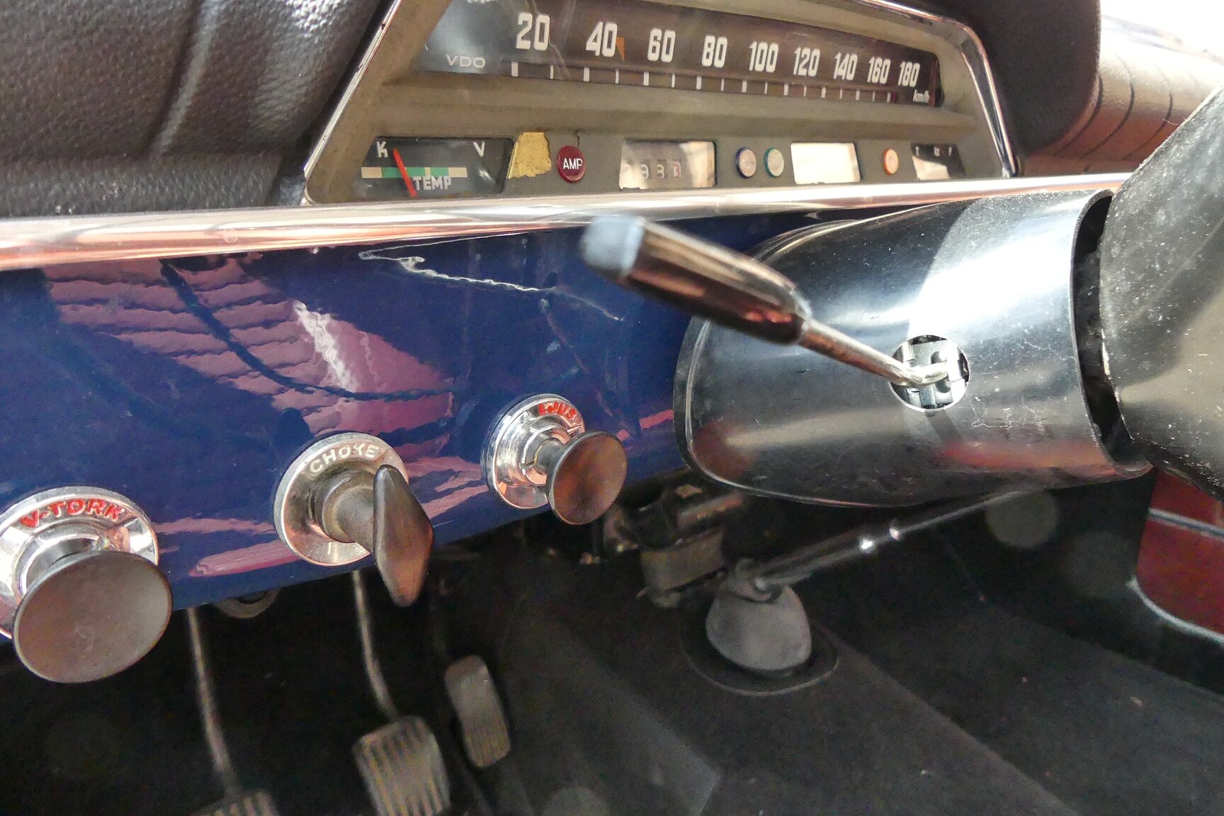 Interiörbild 1965 Volvo Amazon