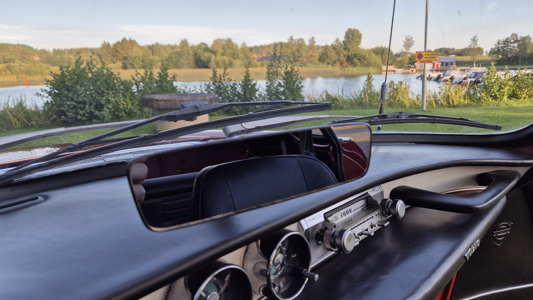 Interiörbild 1968 Volvo P1800S