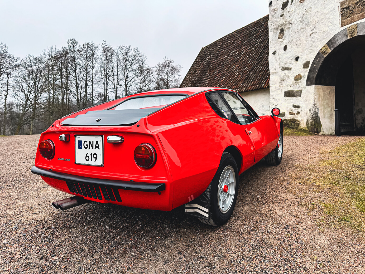 Exteriörbild på 1971 Fiat Lombardi Grand Prix 850