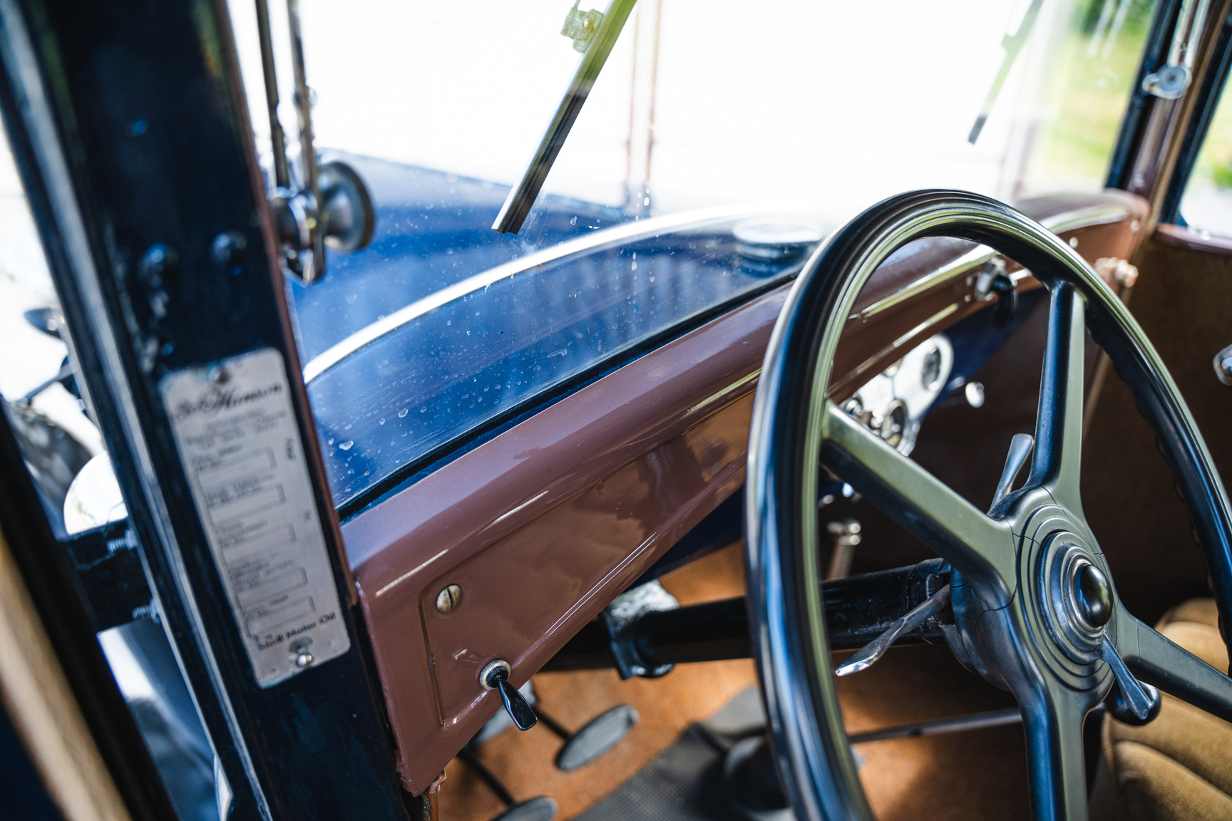 Interiörbild 1931 Ford A Luxe Sedan (17)