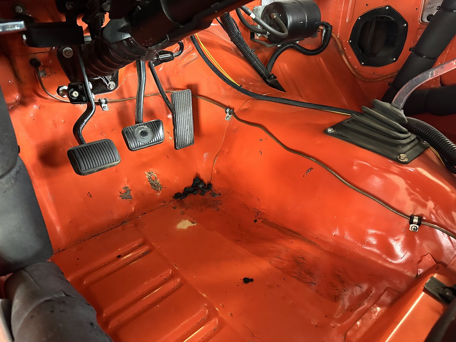 Interior image of 1969 Ford Mustang Fastback Boss Race Car
