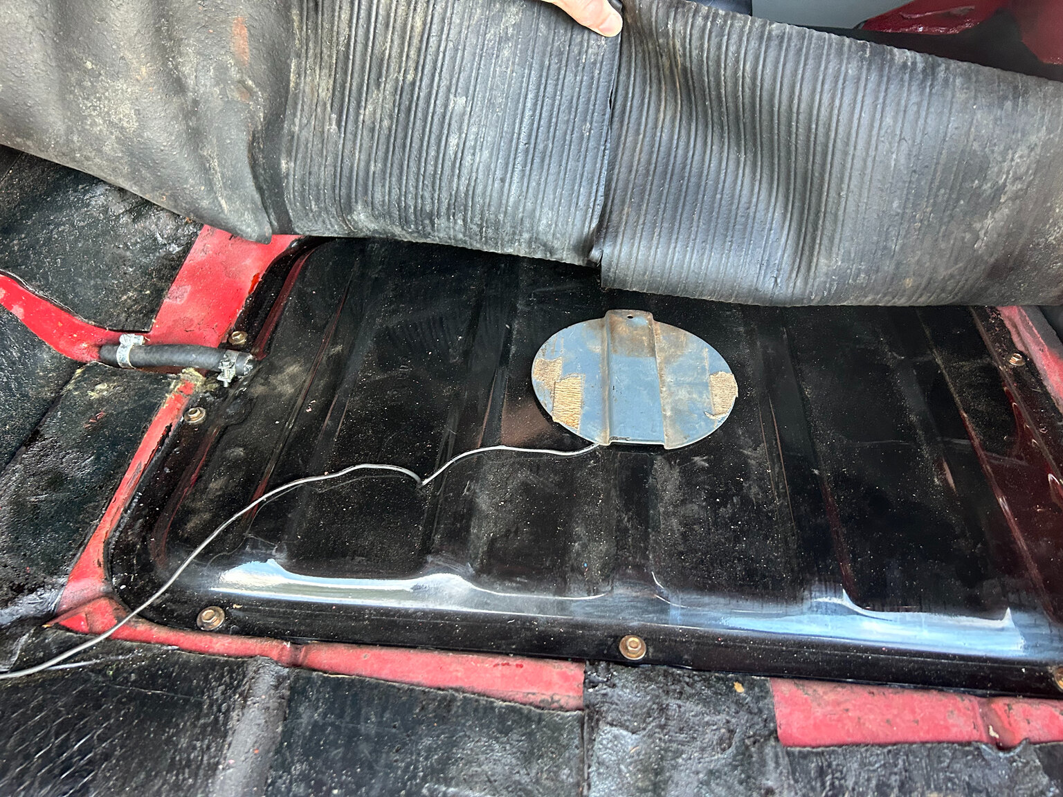 Interiörbild 1960 Volvo PV 544A Sport