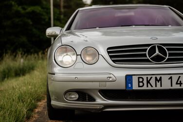 Exterior image of 2002 Mercedes-Benz CL 600