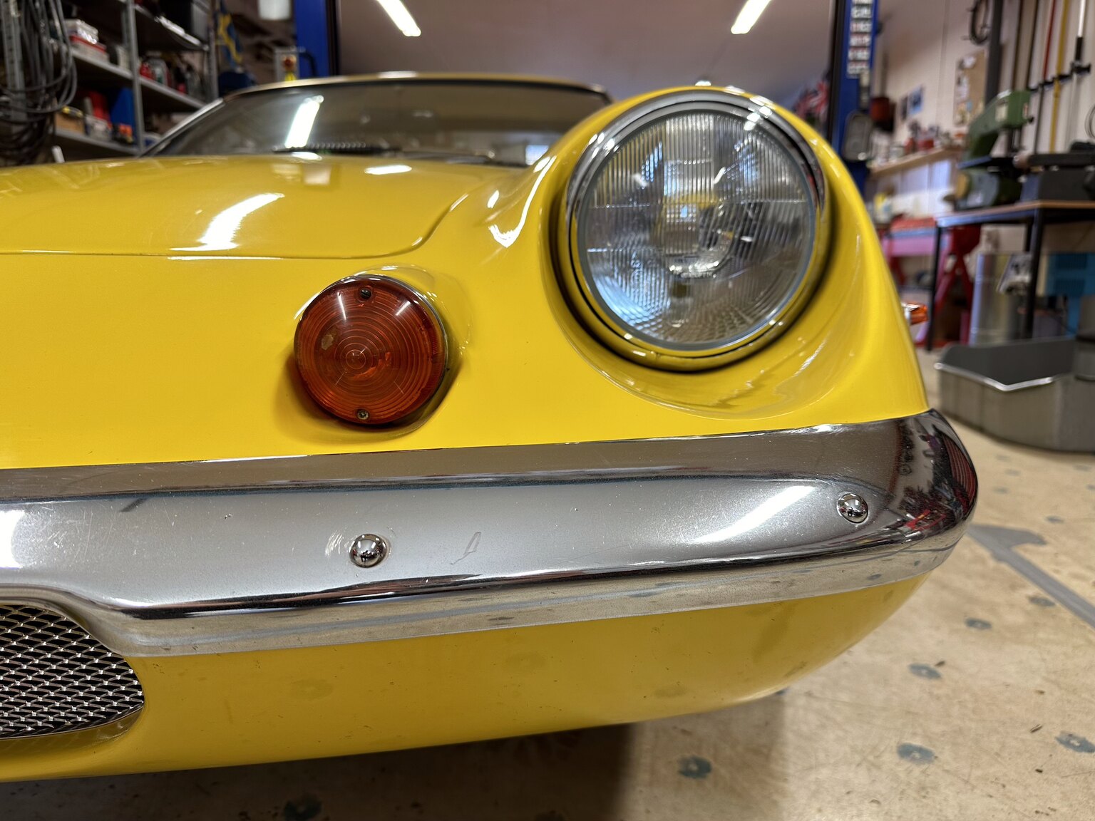 Exteriörbild på 1970 Lotus Europa S2