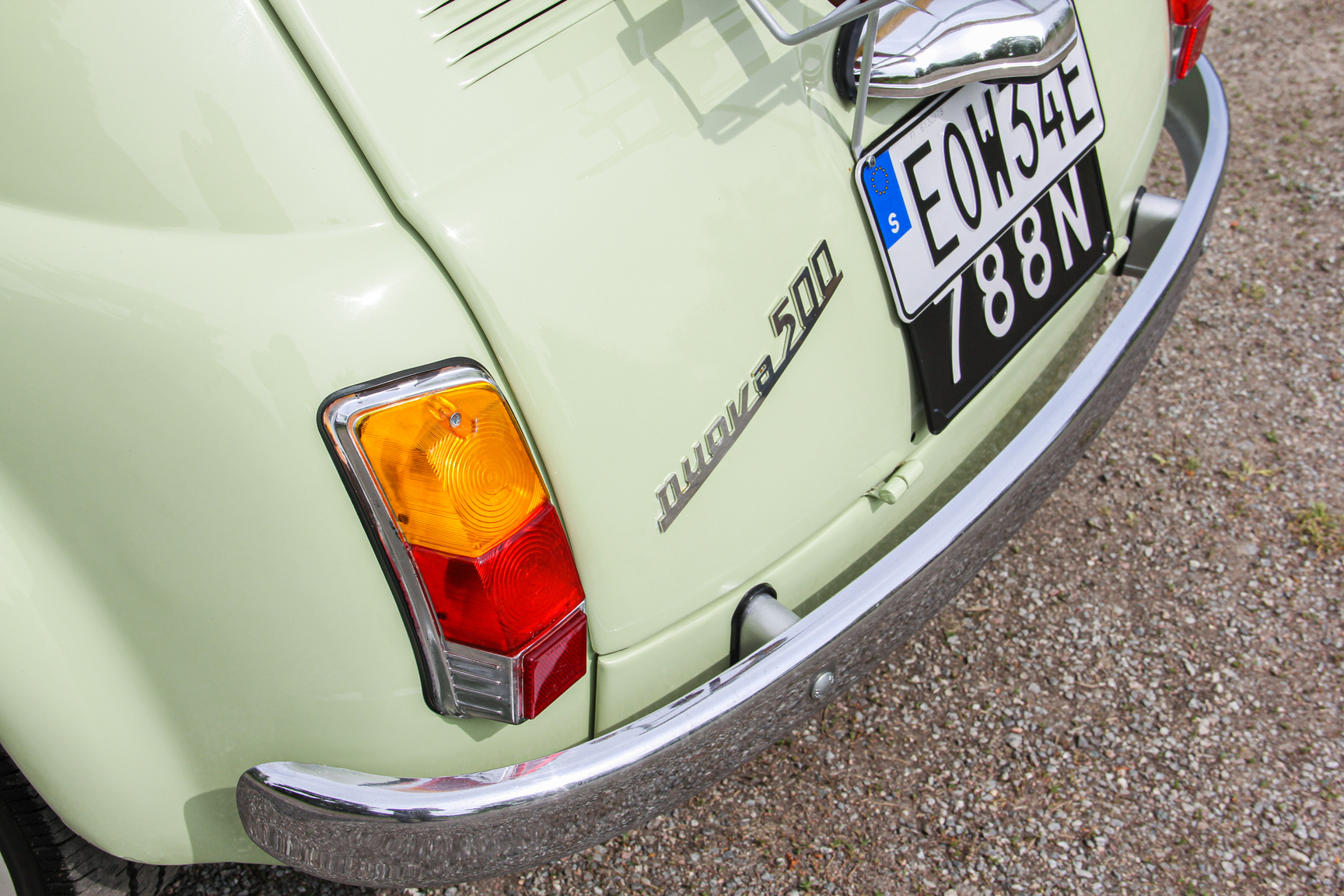 Aussenfoto 1970 Fiat 500 Lusso