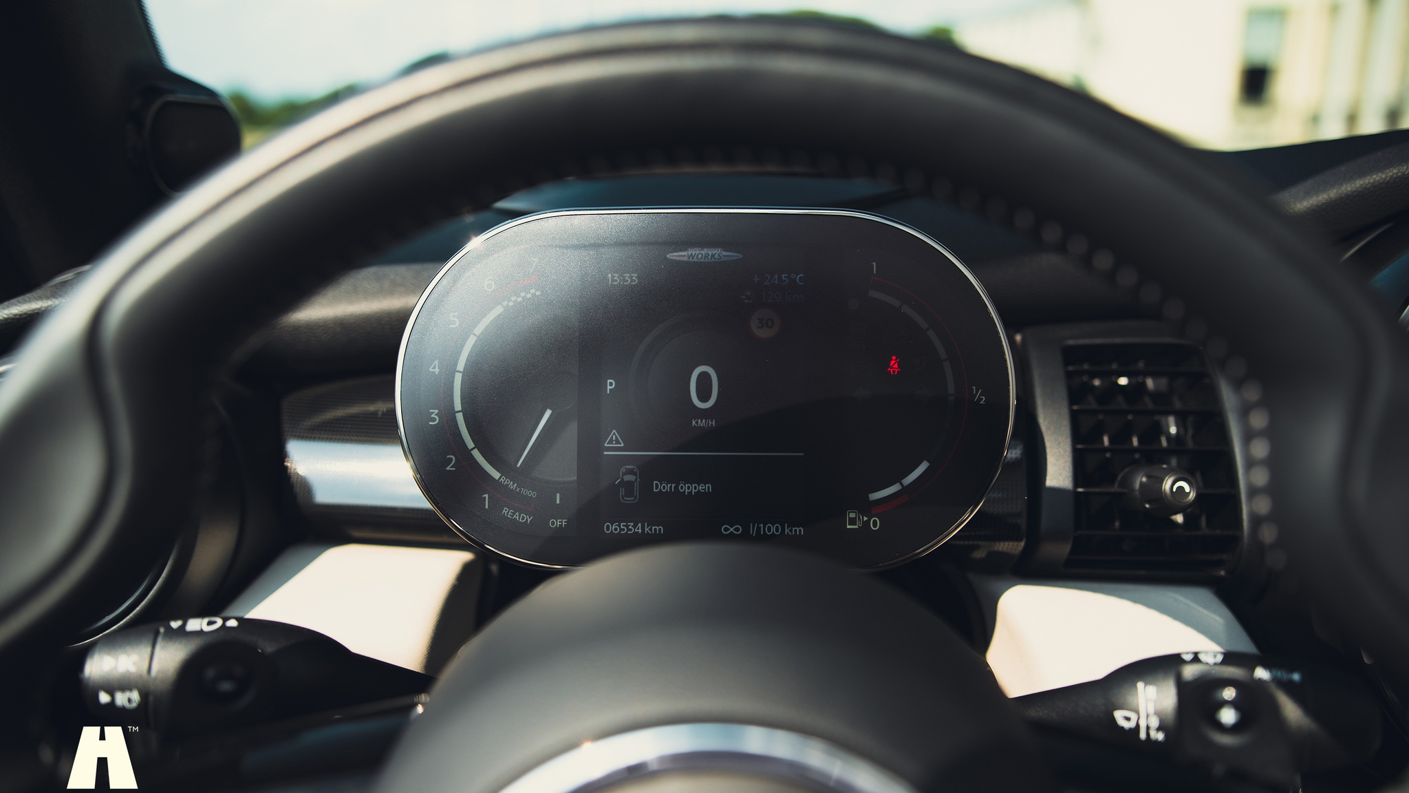 Interior image of 2021 Mini John Cooper Works Cabriolet  (9)