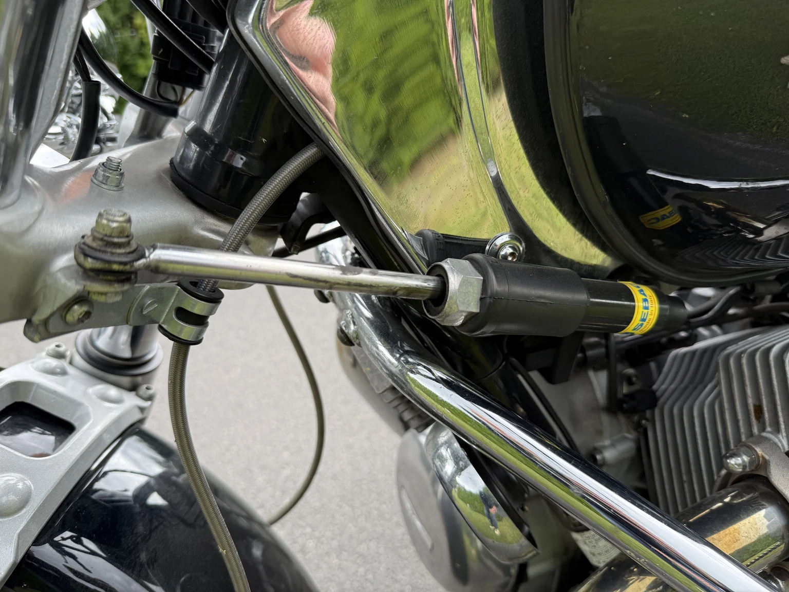 Image of 2001 Moto Guzzi California EV mechanics (25)