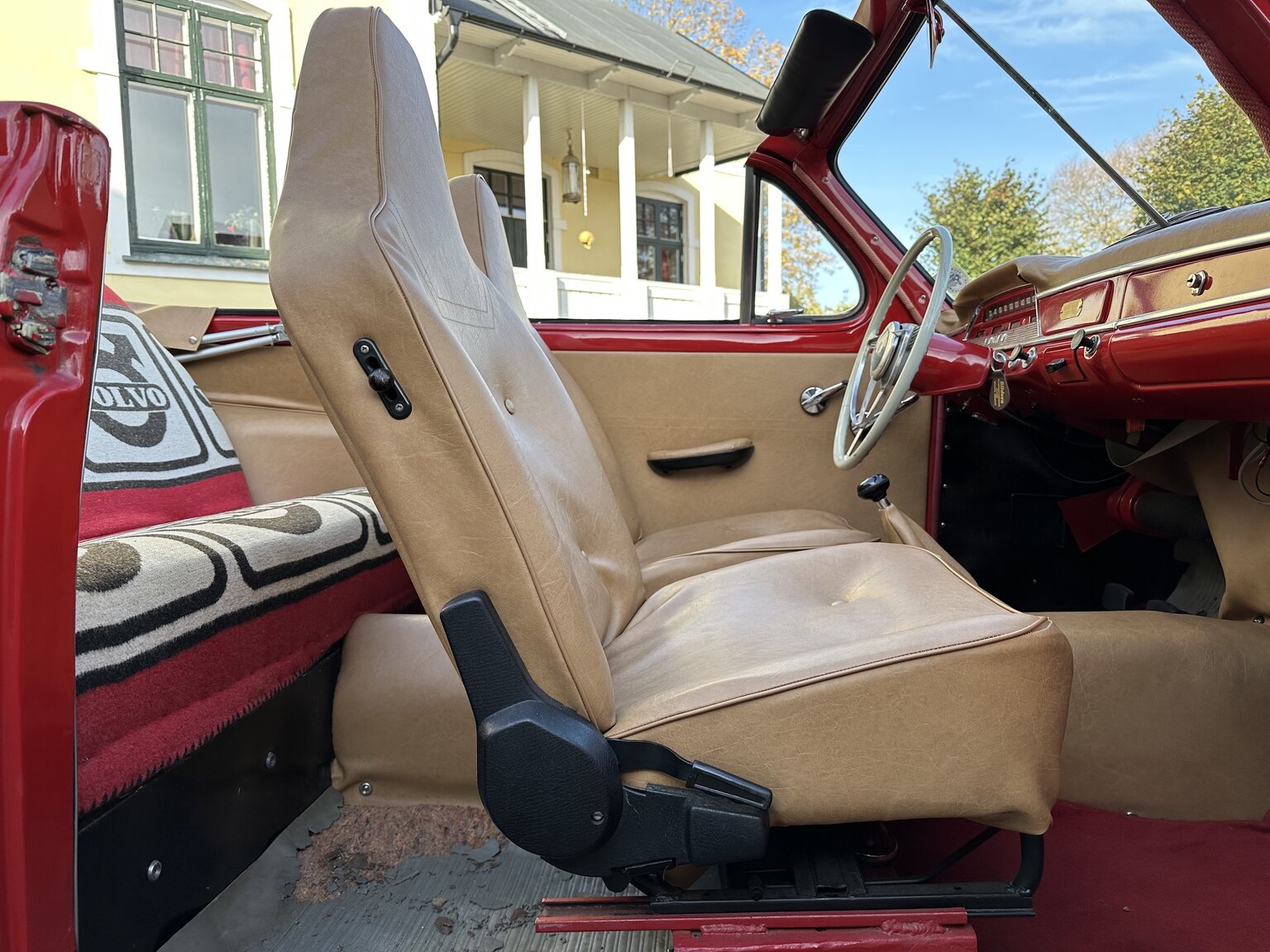 Interiörbild 1965 Volvo PV Cabriolet