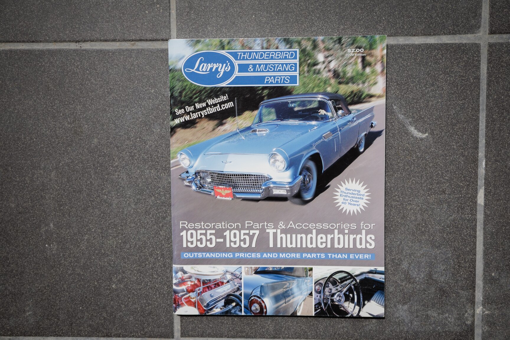 Dokumentation för 1956 Ford Thunderbird
