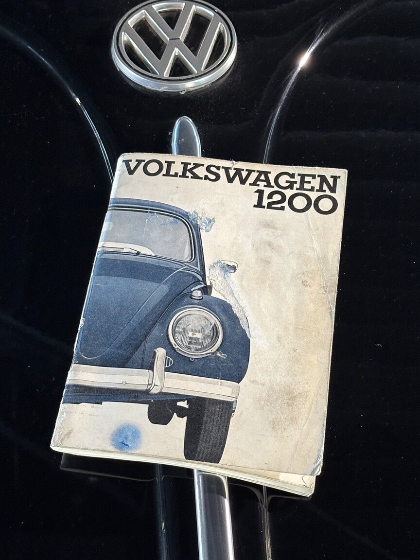 Documentation for 1958 Volkswagen 1200 Beetle