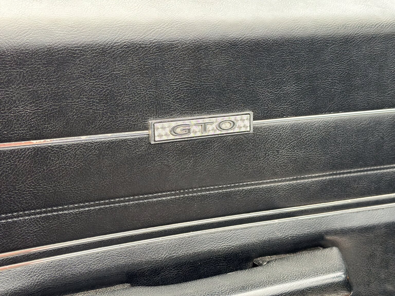 Interiörbild 1971 Pontiac GTO 455 HO Convertible 