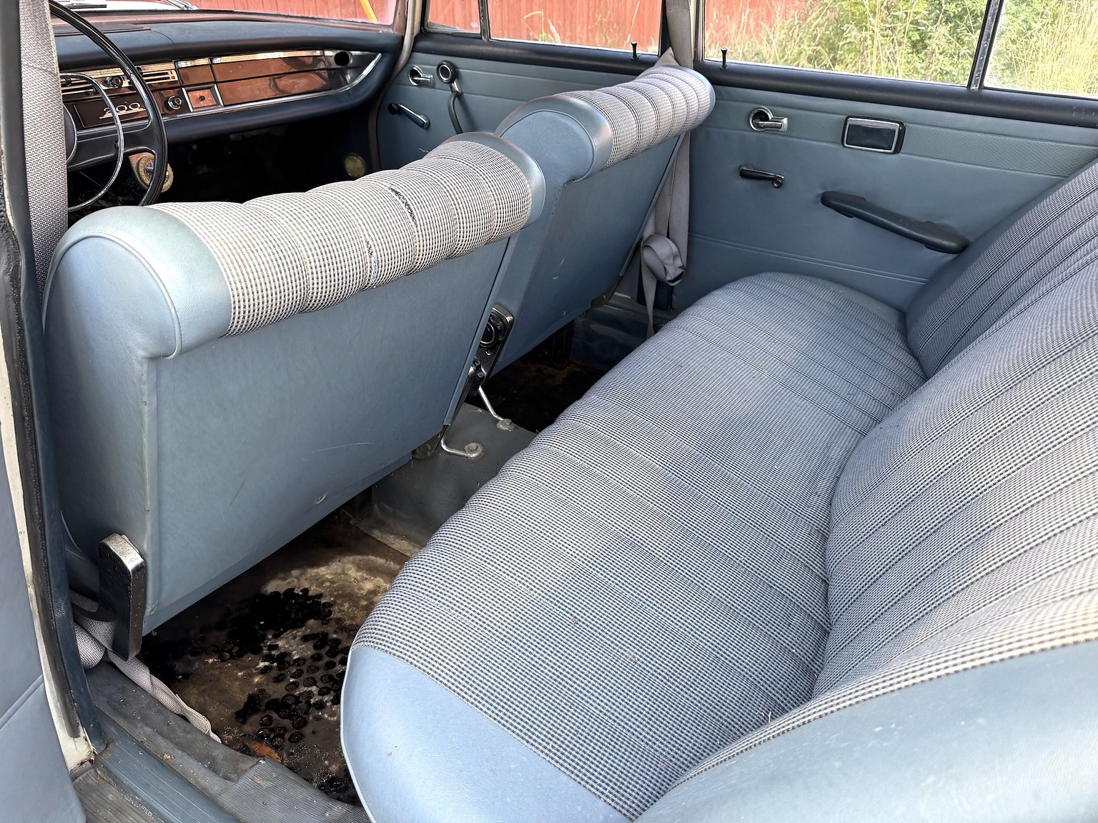 Interiörbild 1967 Mercedes-Benz 200