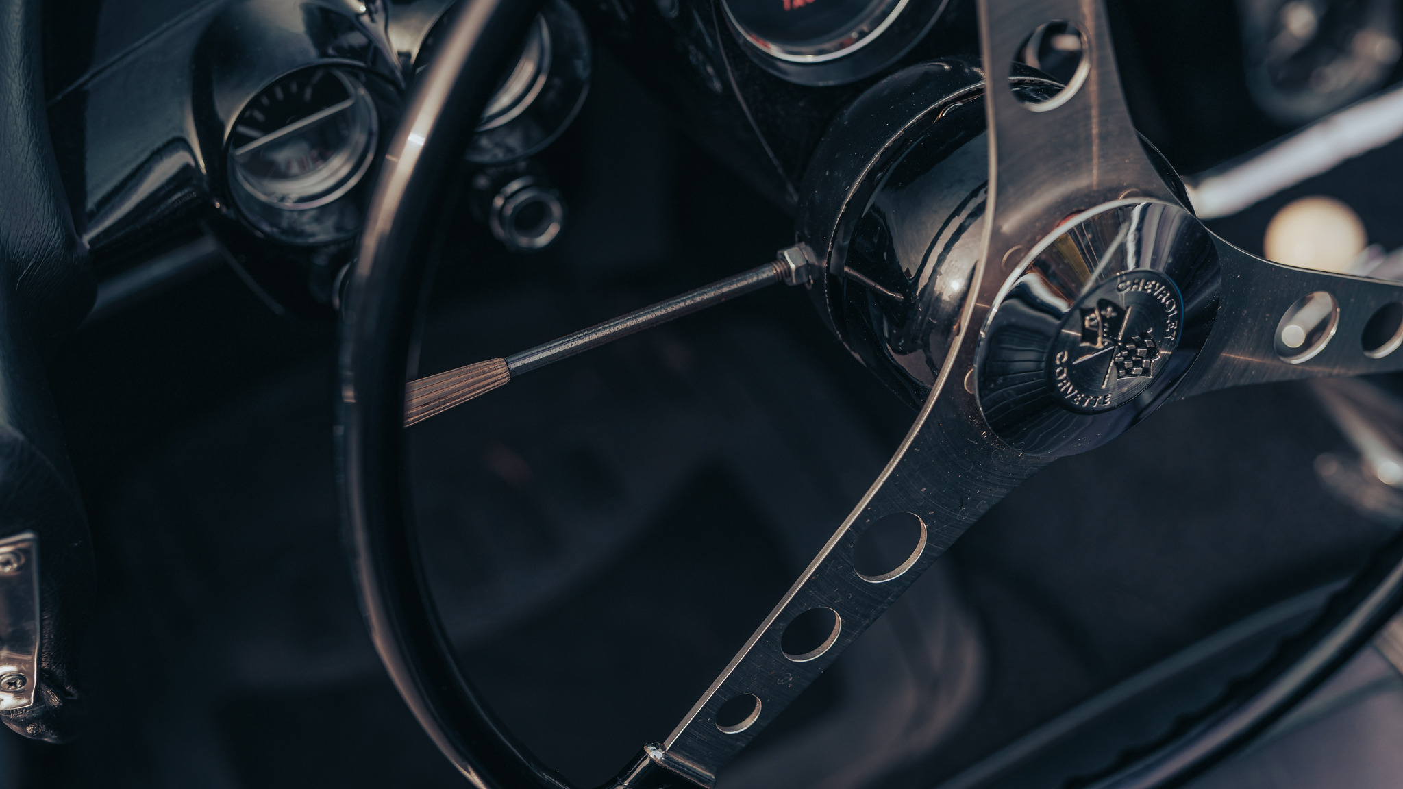 Interiörbild 1959 Chevrolet Corvette 1959