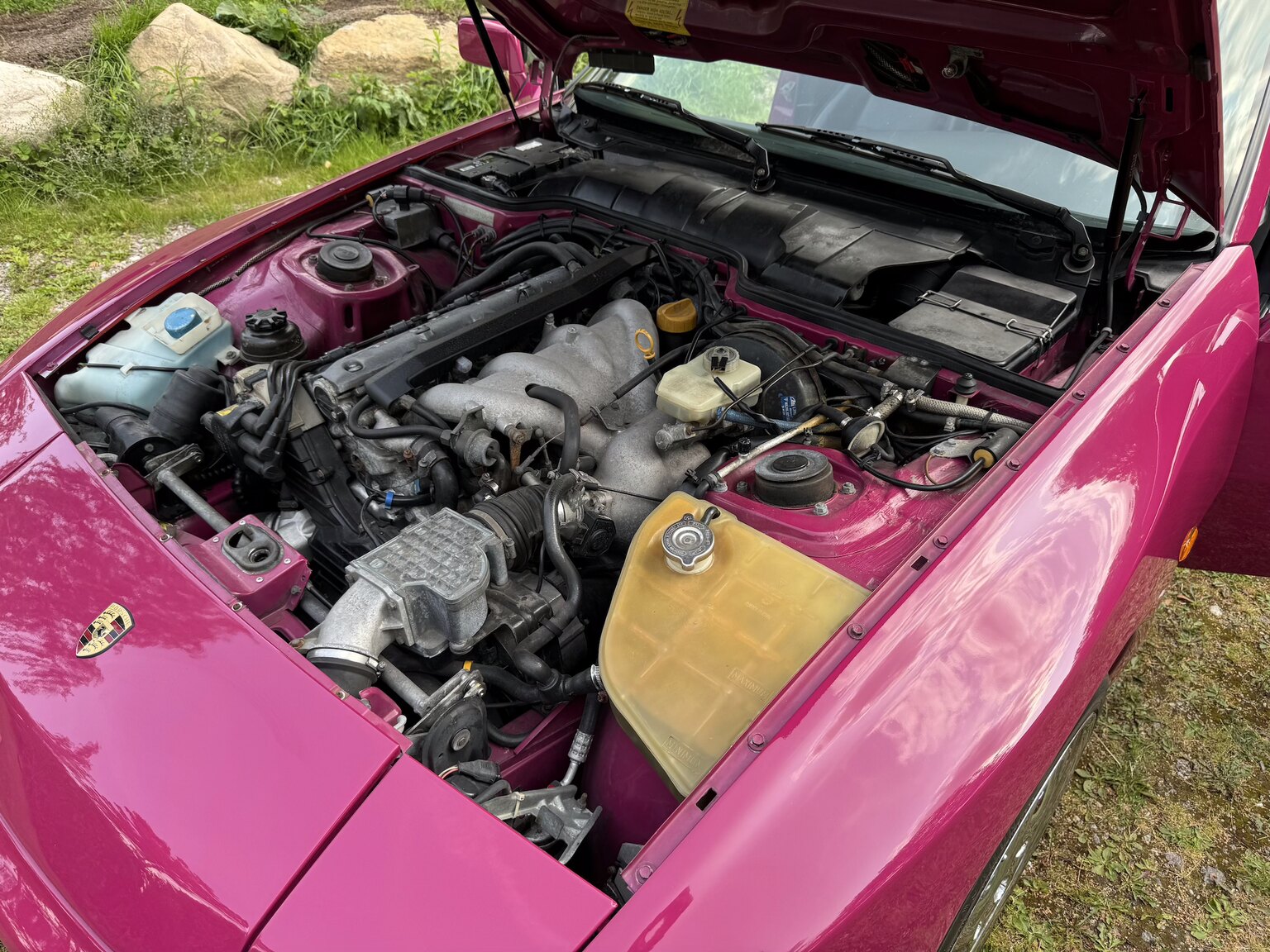Image of 1990 Porsche 944 S2 Convertible mechanics