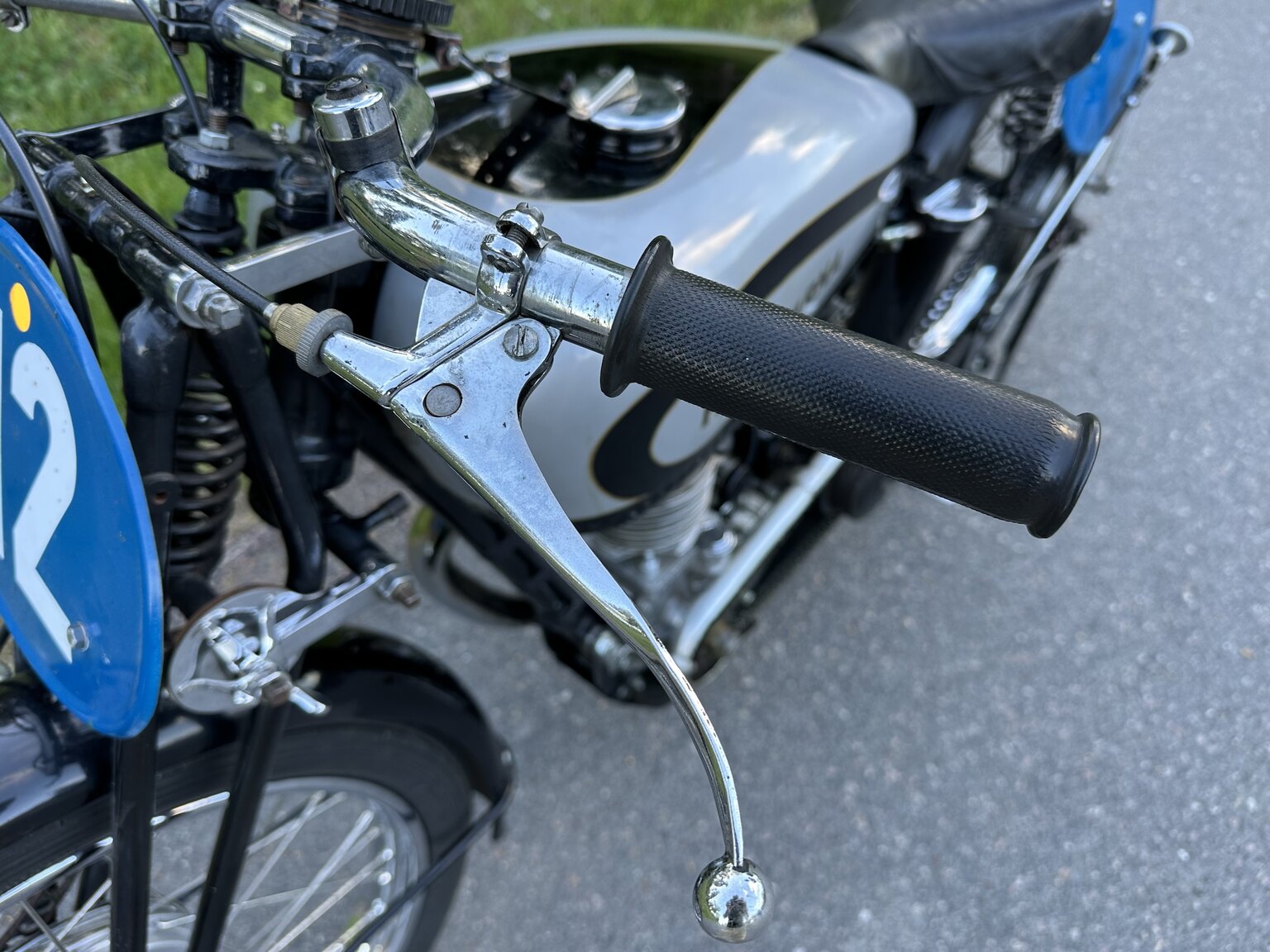 Exteriörbild på 1933 Husqvarna 350