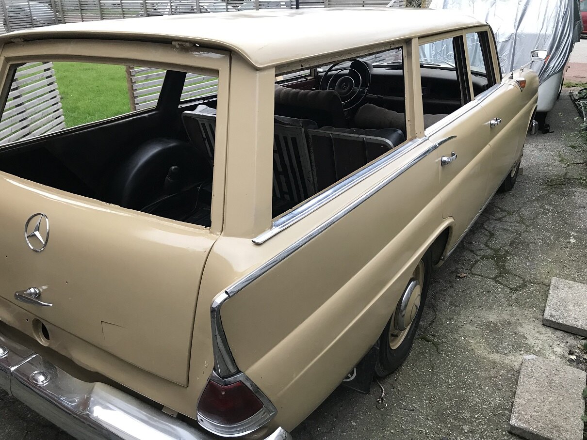 Aussenfoto 1965 Mercedes Benz 190 DC Safari