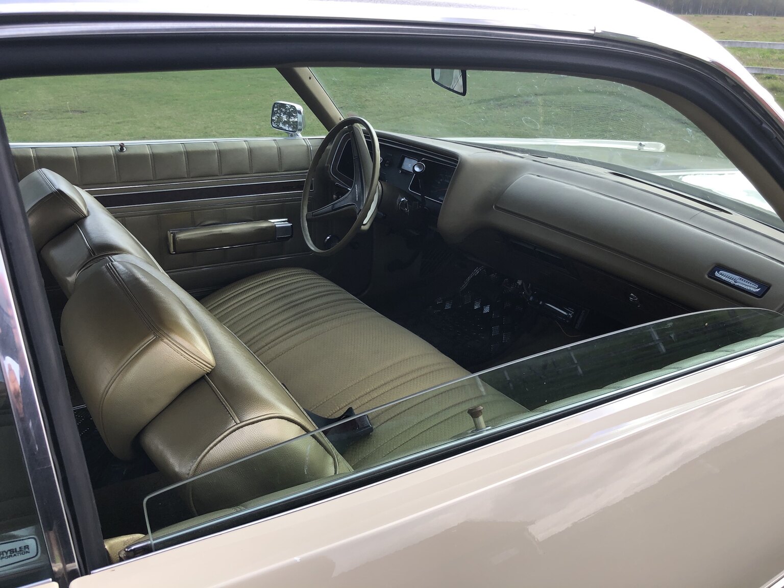 Interior image of 1972 Dodge Polara Custom