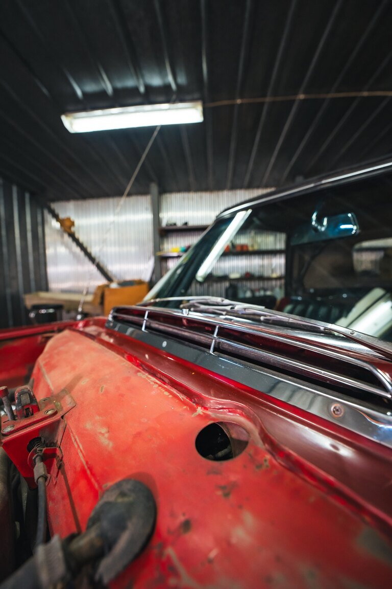 Exteriörbild på 1966 Mercedes-Benz 230 SL 