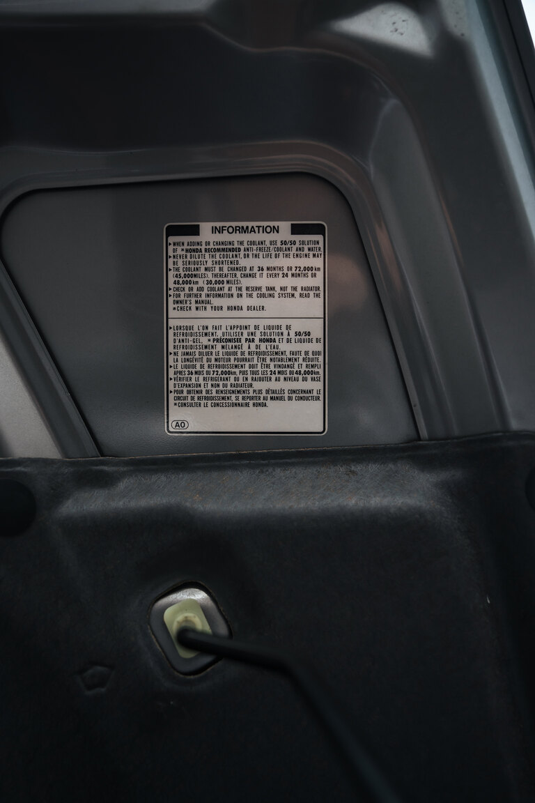 2000 Honda S2000 AP1, Mekanik