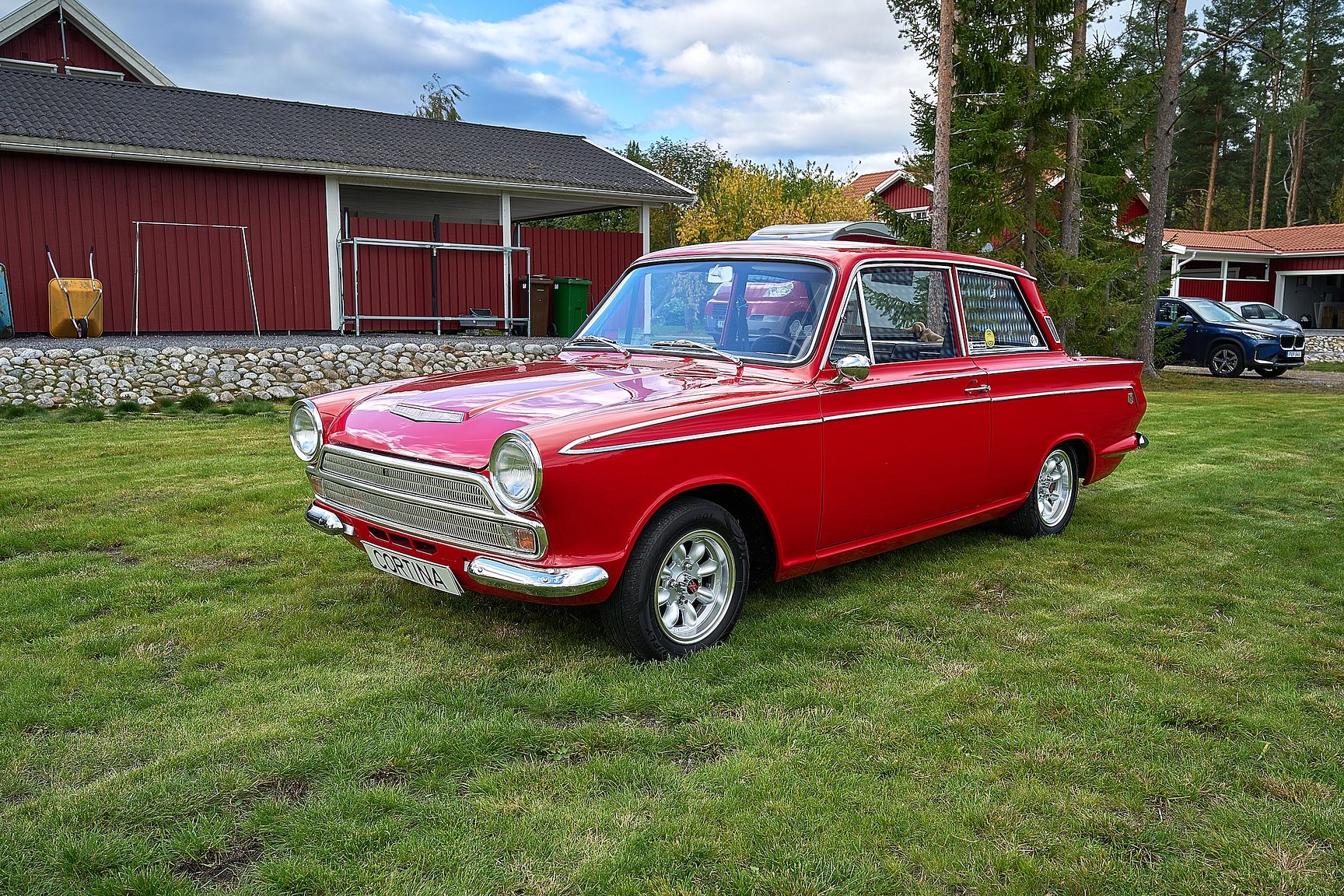 Exteriörbild på 1966 Ford Cortina GT