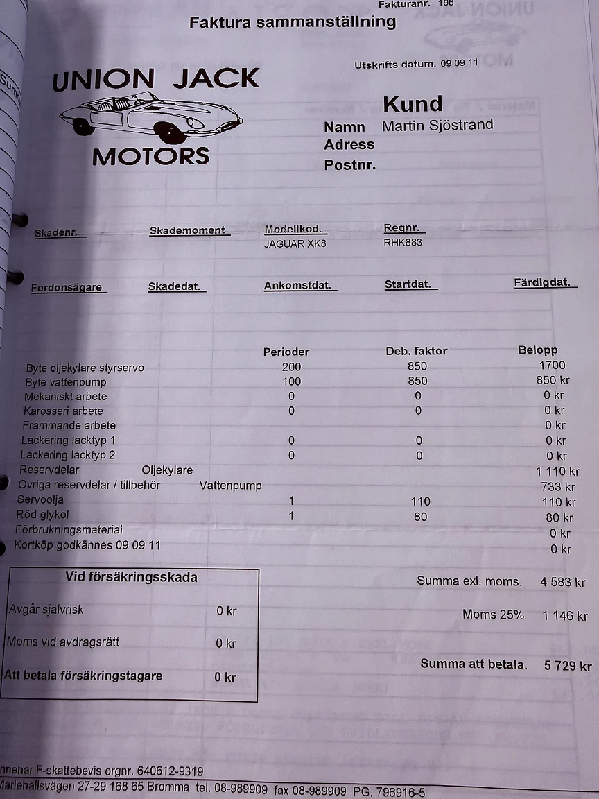 Documentation for 1997 Jaguar XK8 (34)
