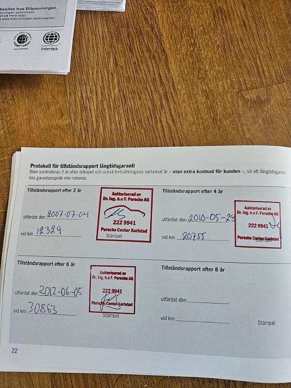 Documentation for 2005 Porsche Cayenne Turbo WLS