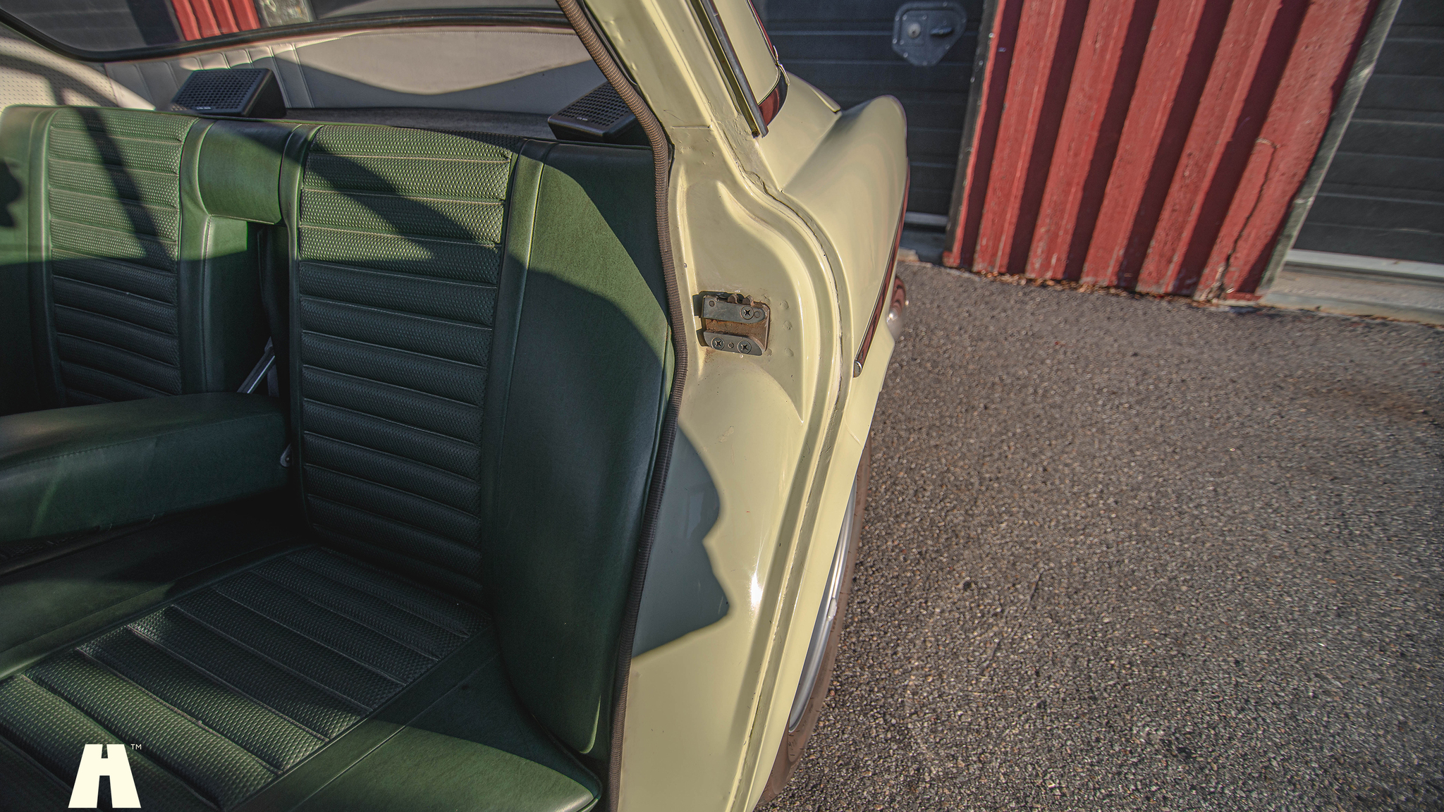 Interiörbild 1966 Volvo Amazon Sport