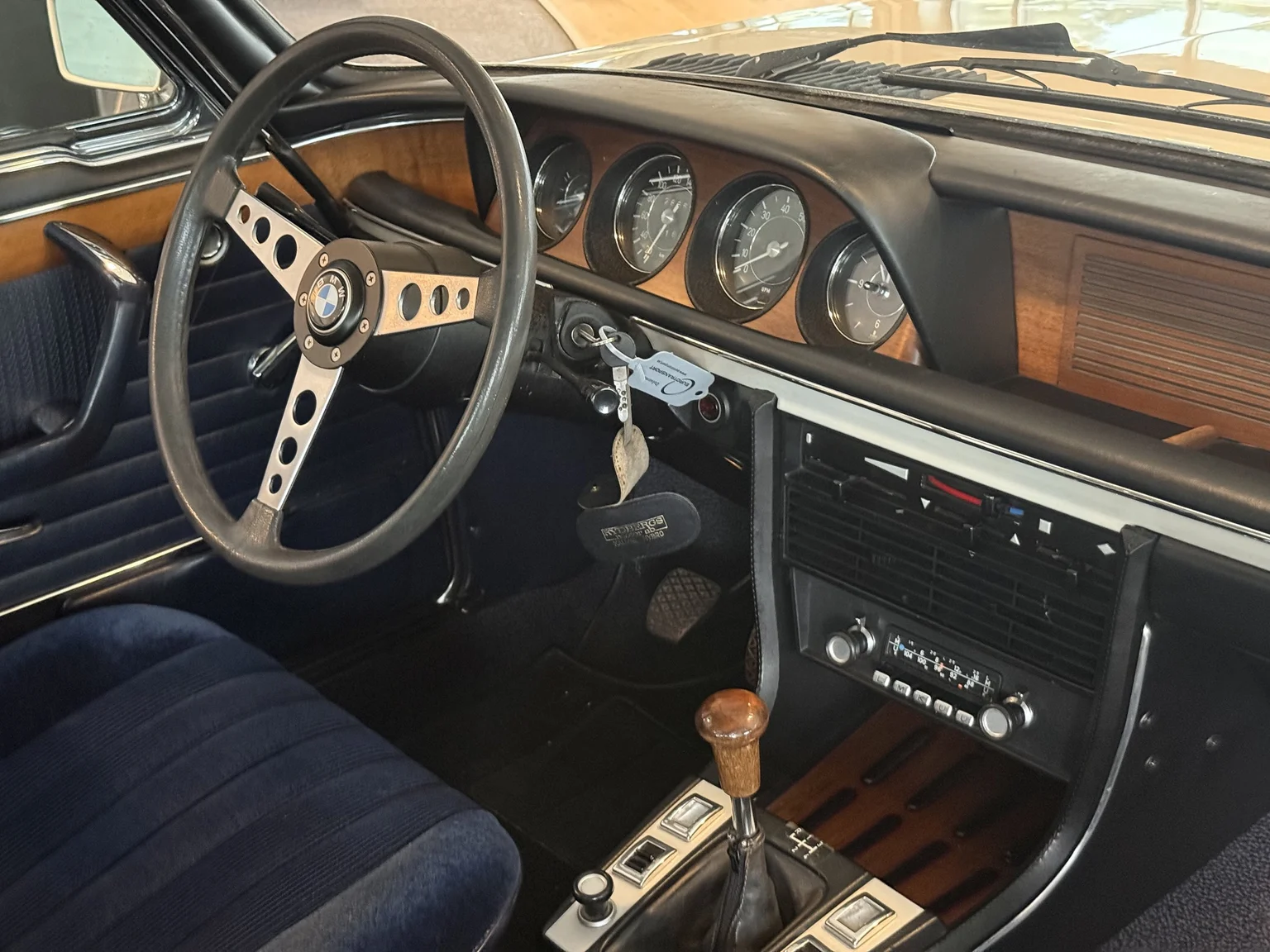 Interiörbild 1972 BMW E9 3.0 CSI (24)
