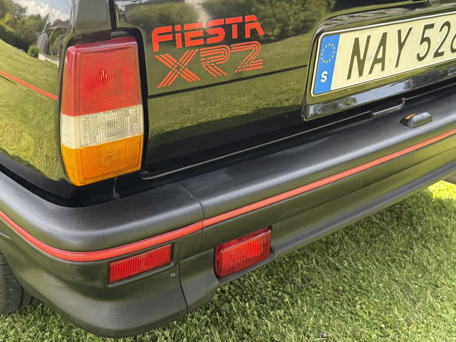 Exteriörbild på 1988 Ford Fiesta XR2