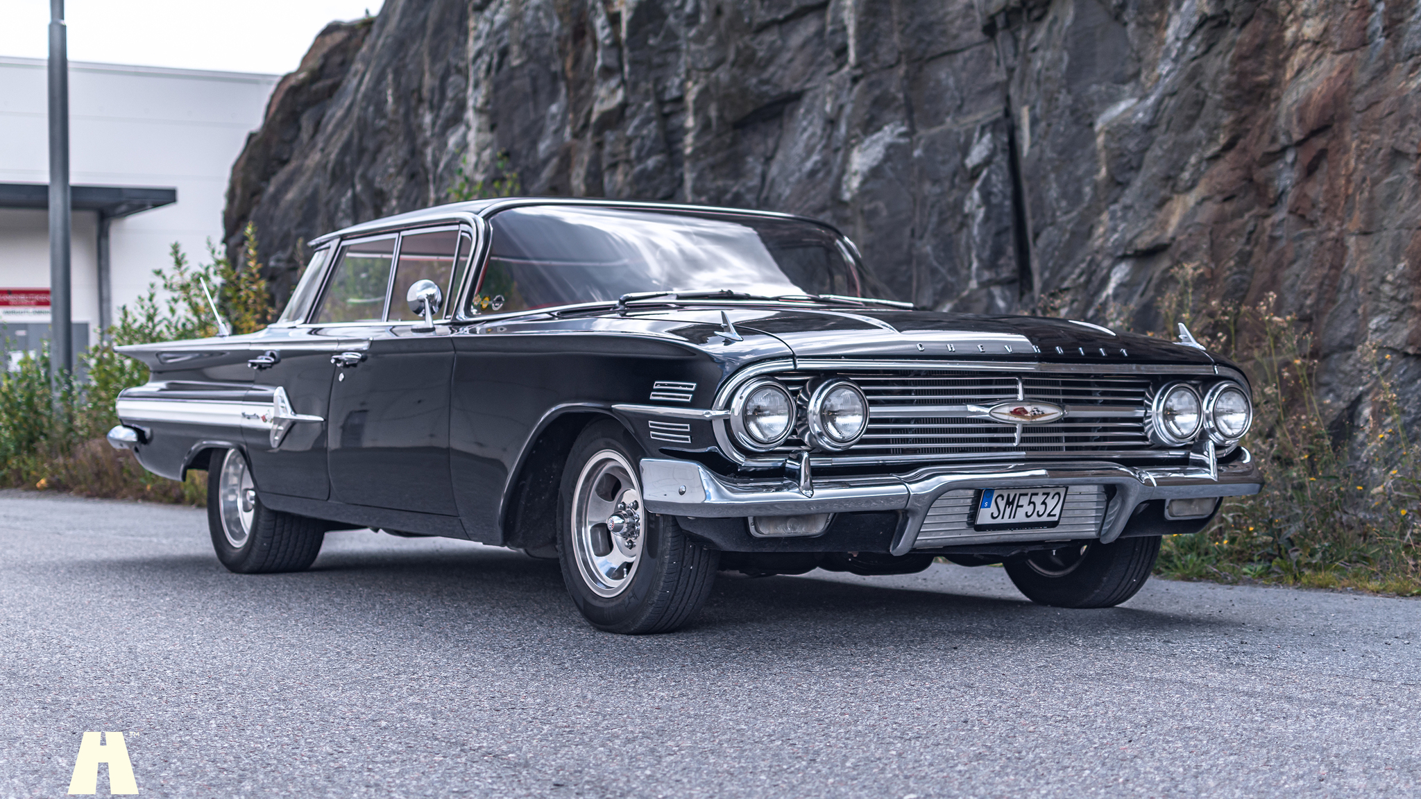 Exteriörbild på 1960 Chevrolet Impala Flattop 348 Bigblock (46)