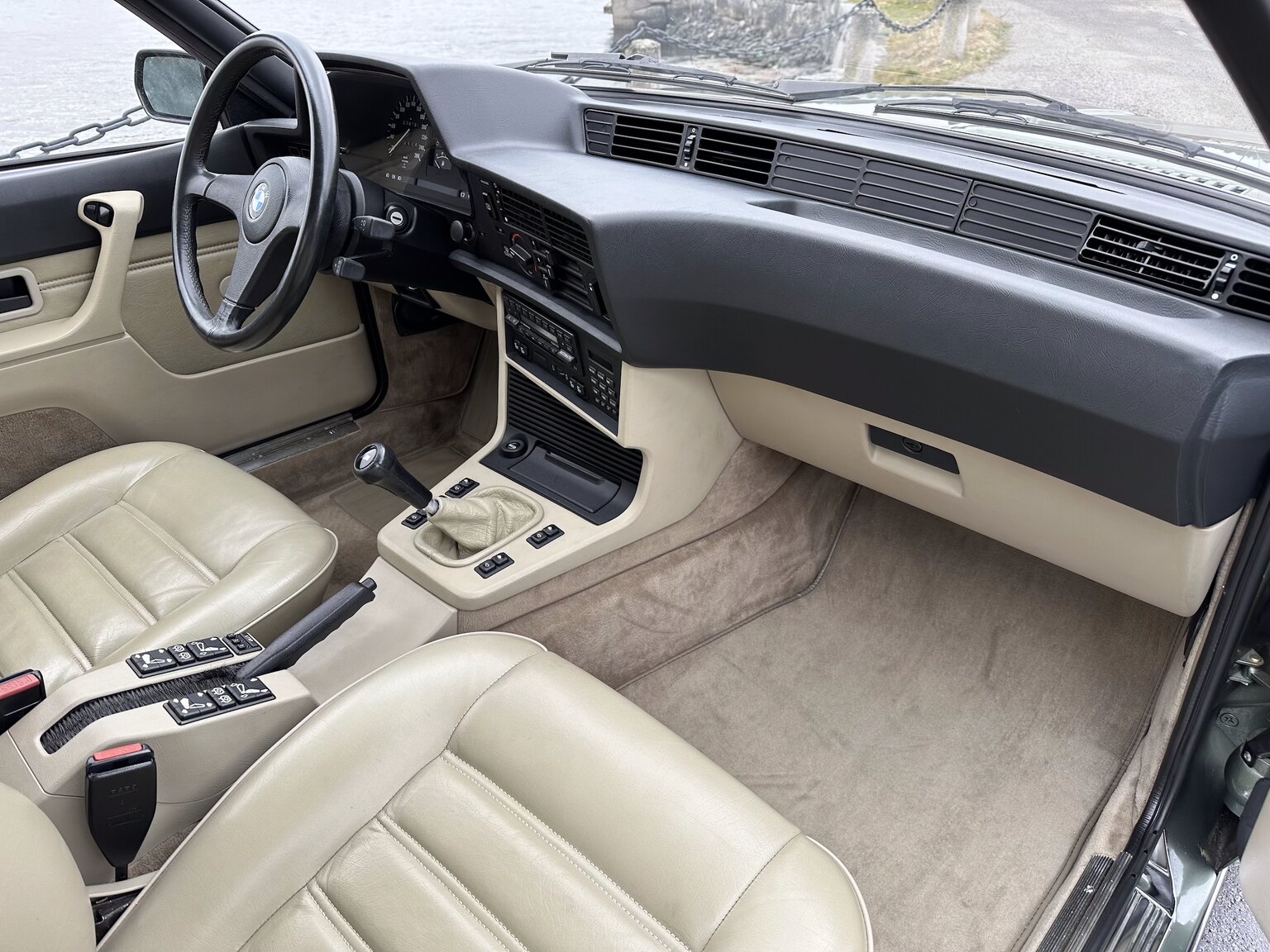 Innenraumfoto von 1986 BMW 635CSi