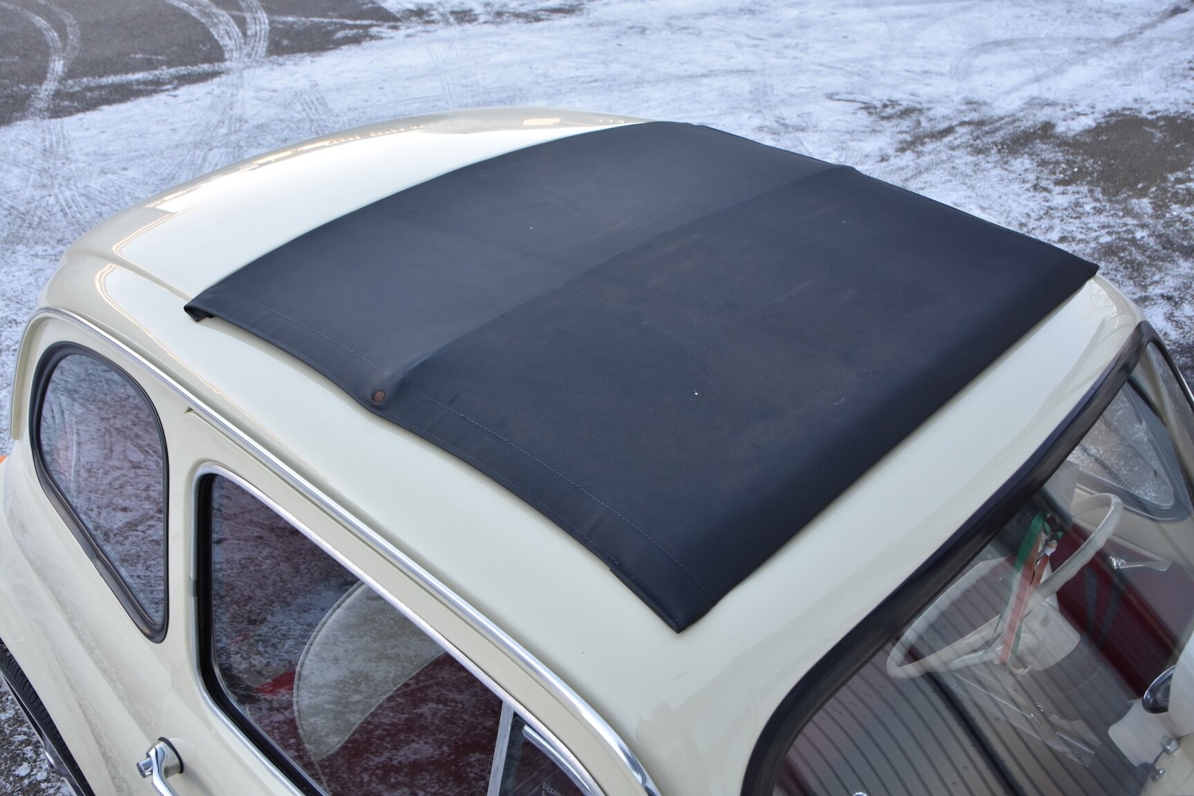 Exteriörbild på 1968 Fiat 500