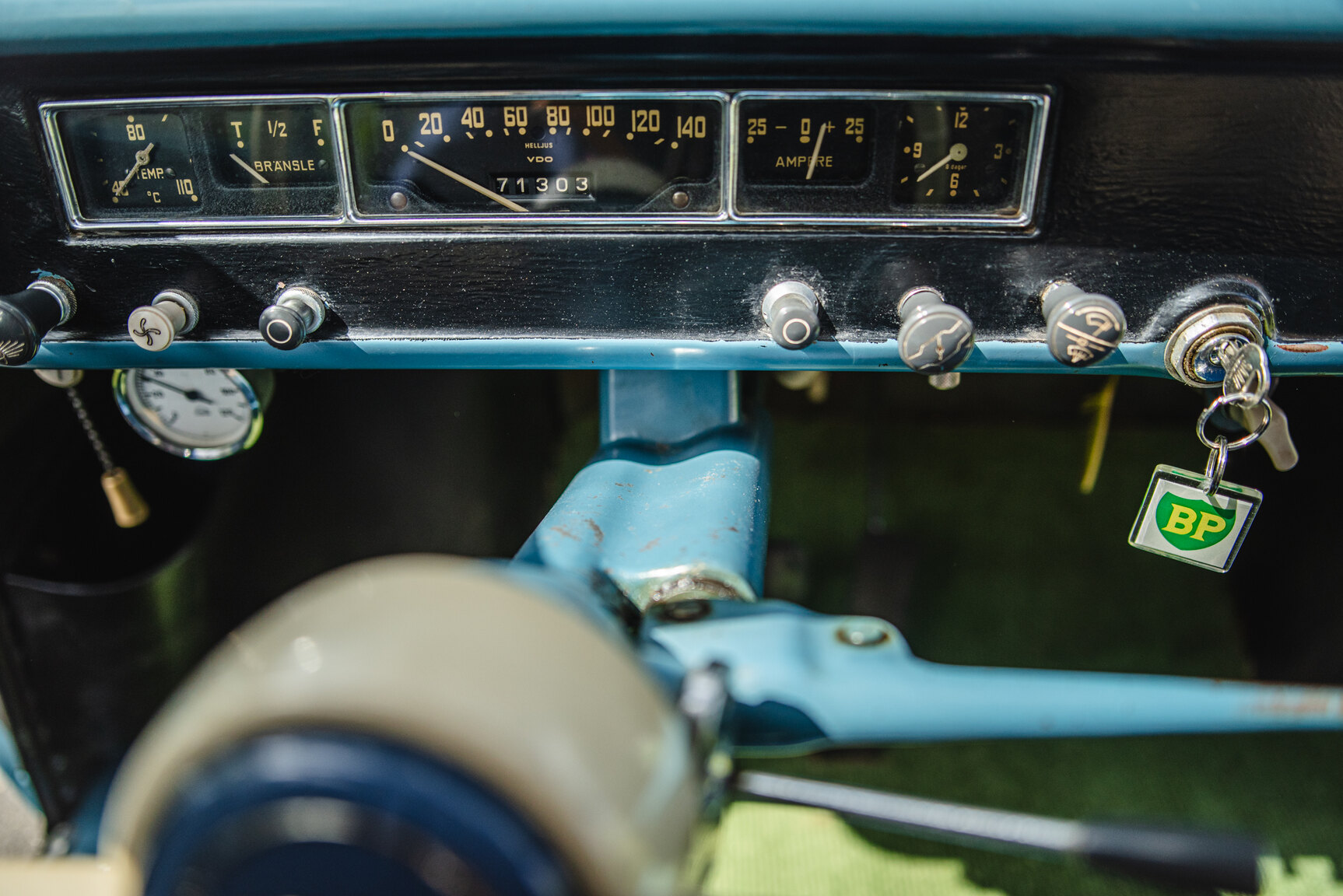 Interior image of 1959 SAAB 93B De Luxe