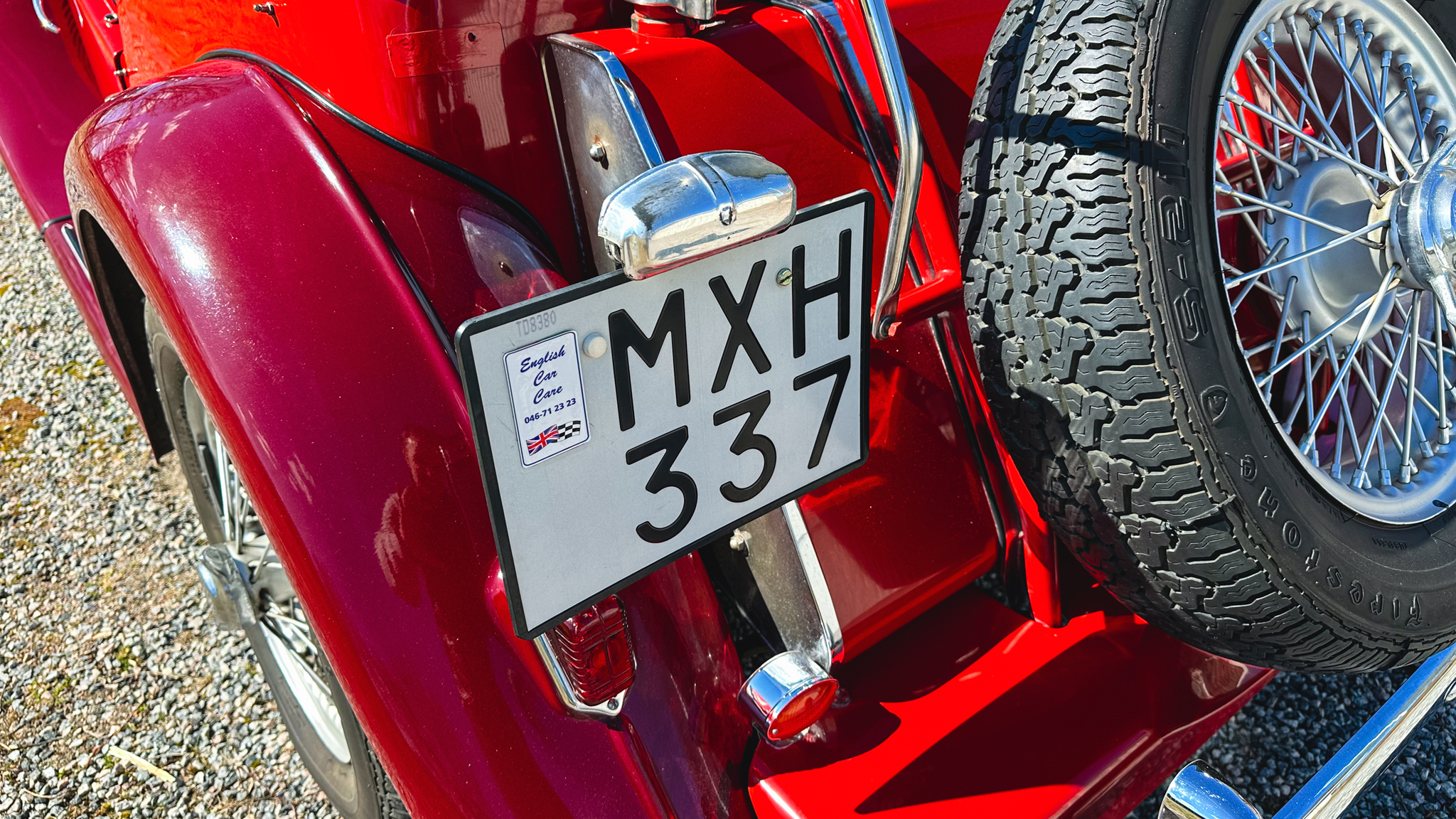 Aussenfoto 1951 MG TD MIDGET