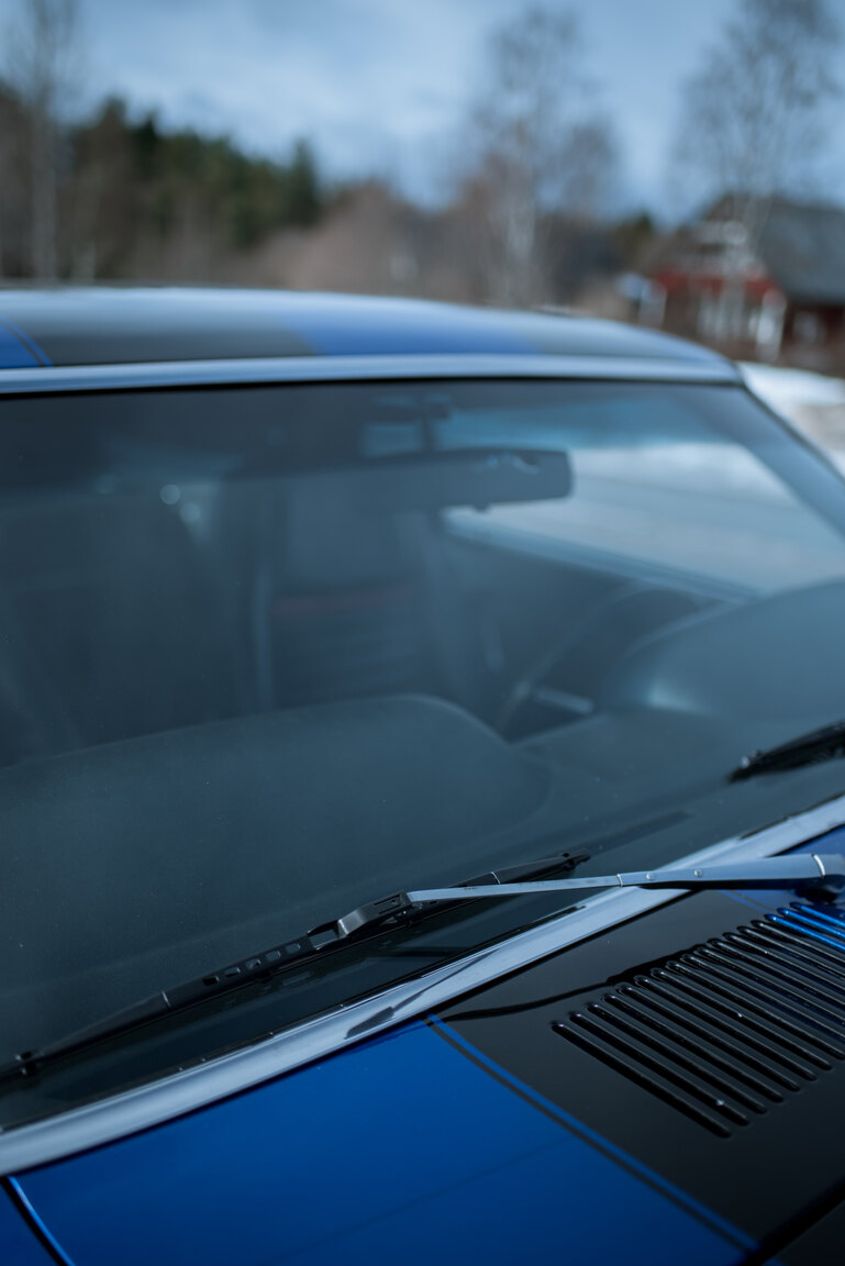 Exteriörbild på 1969 Ford Mustang Mach 1