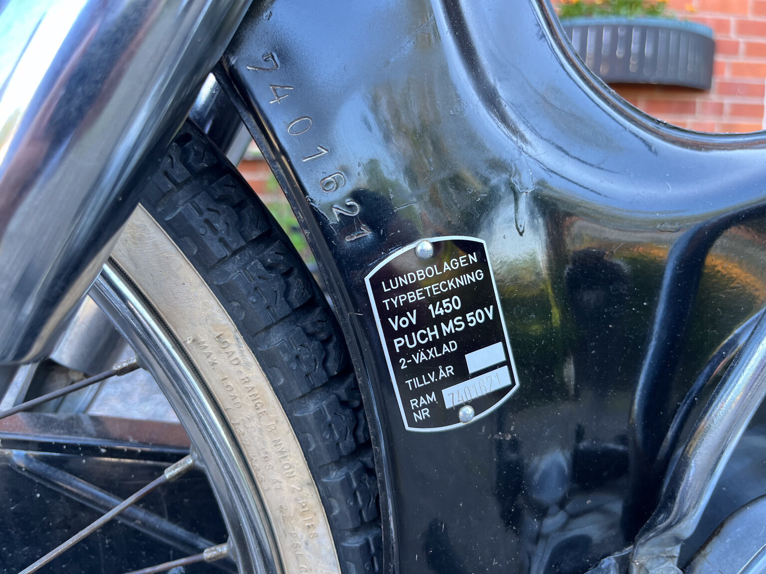 Aussenfoto 1961 Puch MS 50 V KF