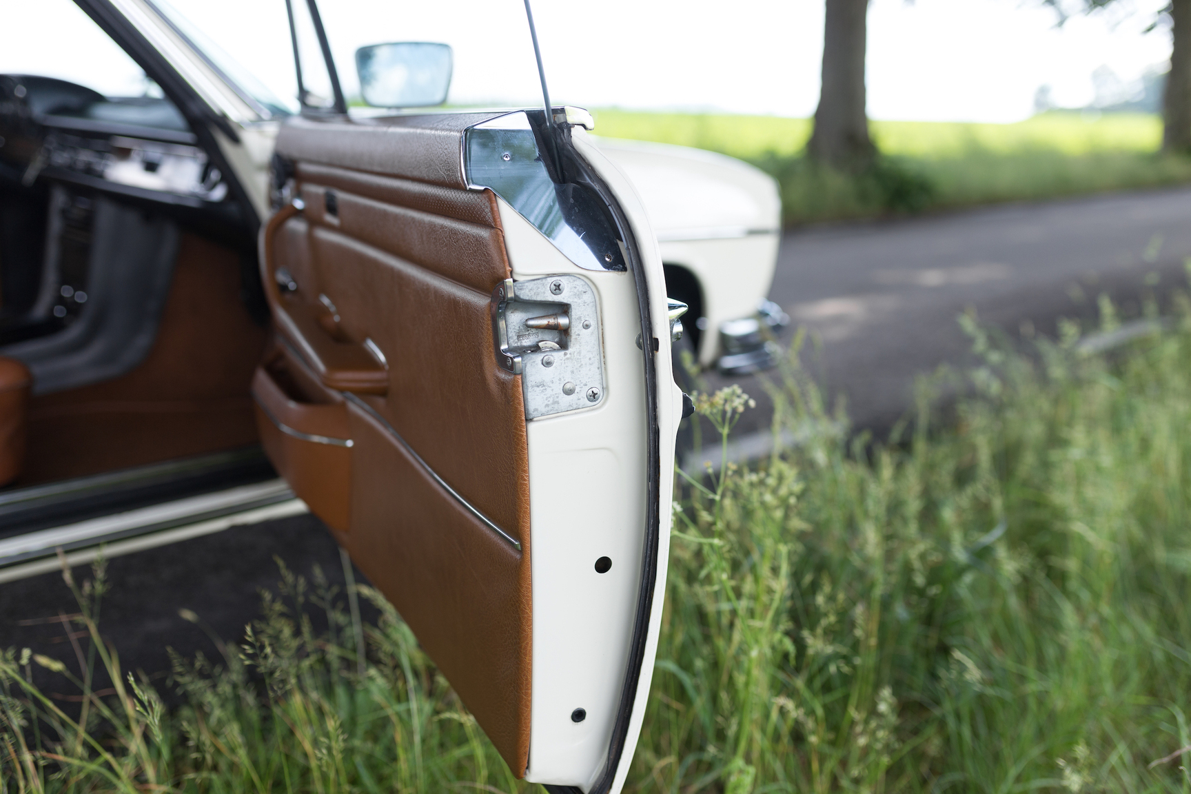 Interiörbild 1971 Mercedes 250 C