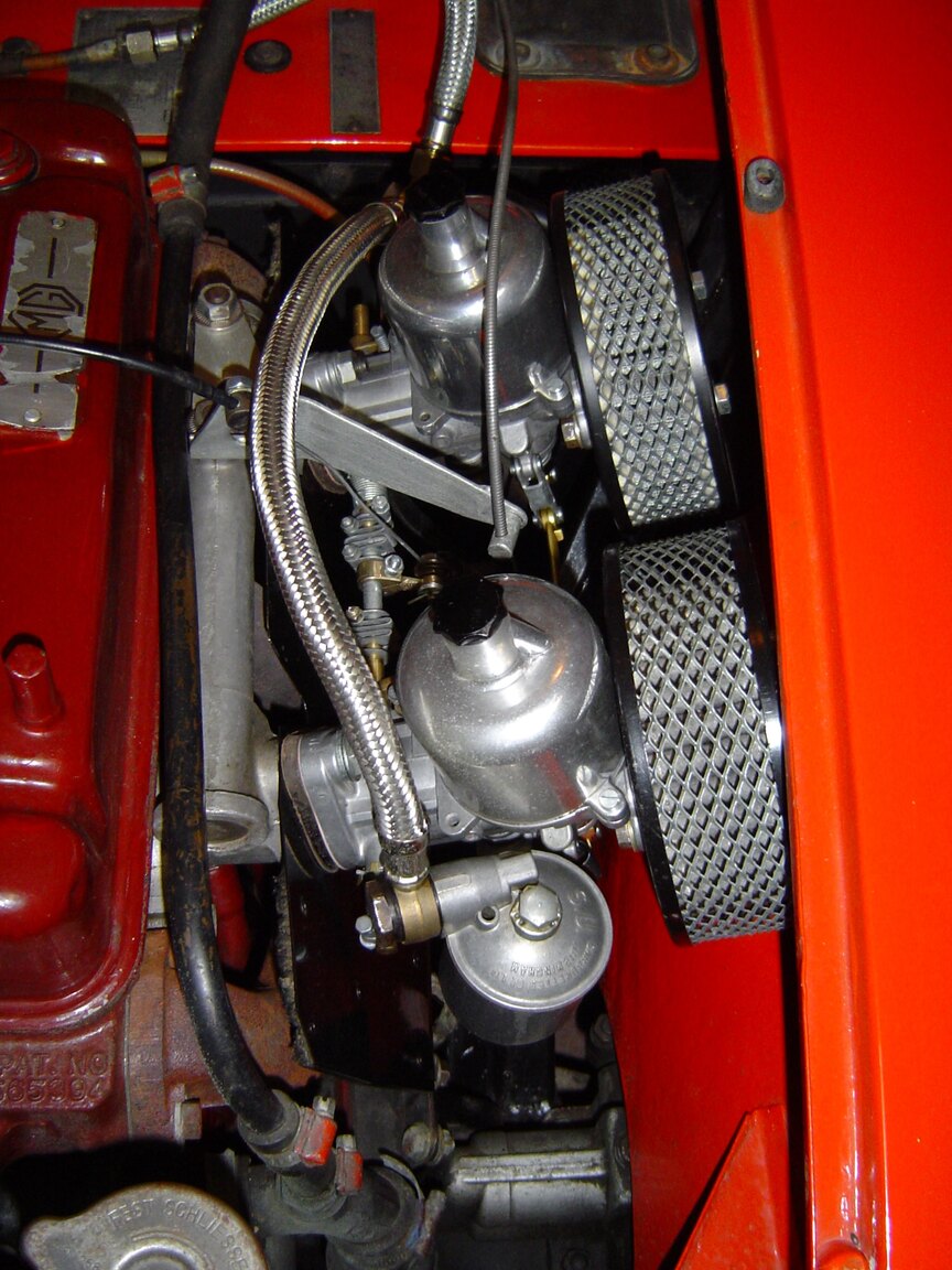 1956 MG MGA 1500, Mekanik