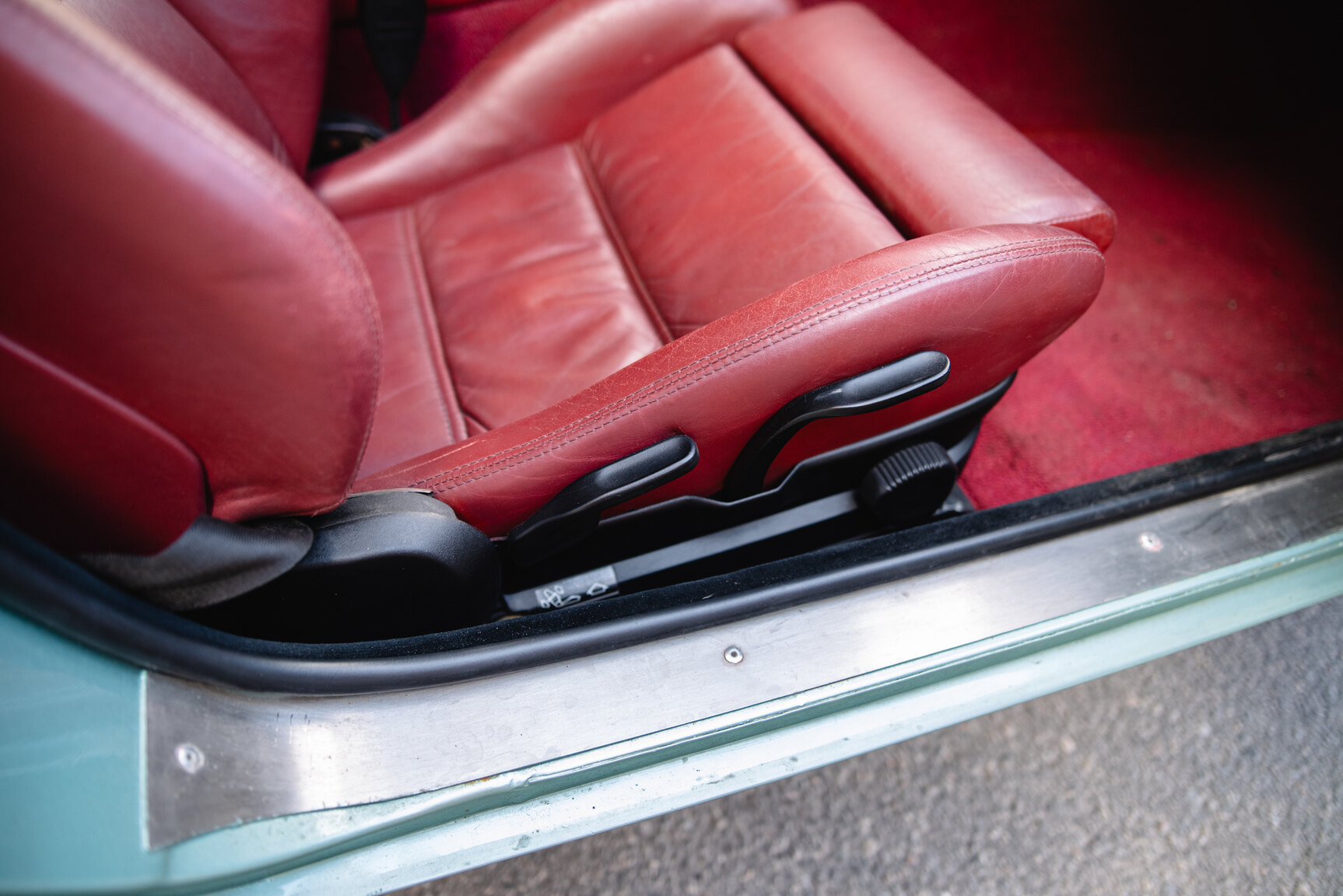 Interiörbild 1966 Volvo P1800 V8 Custom