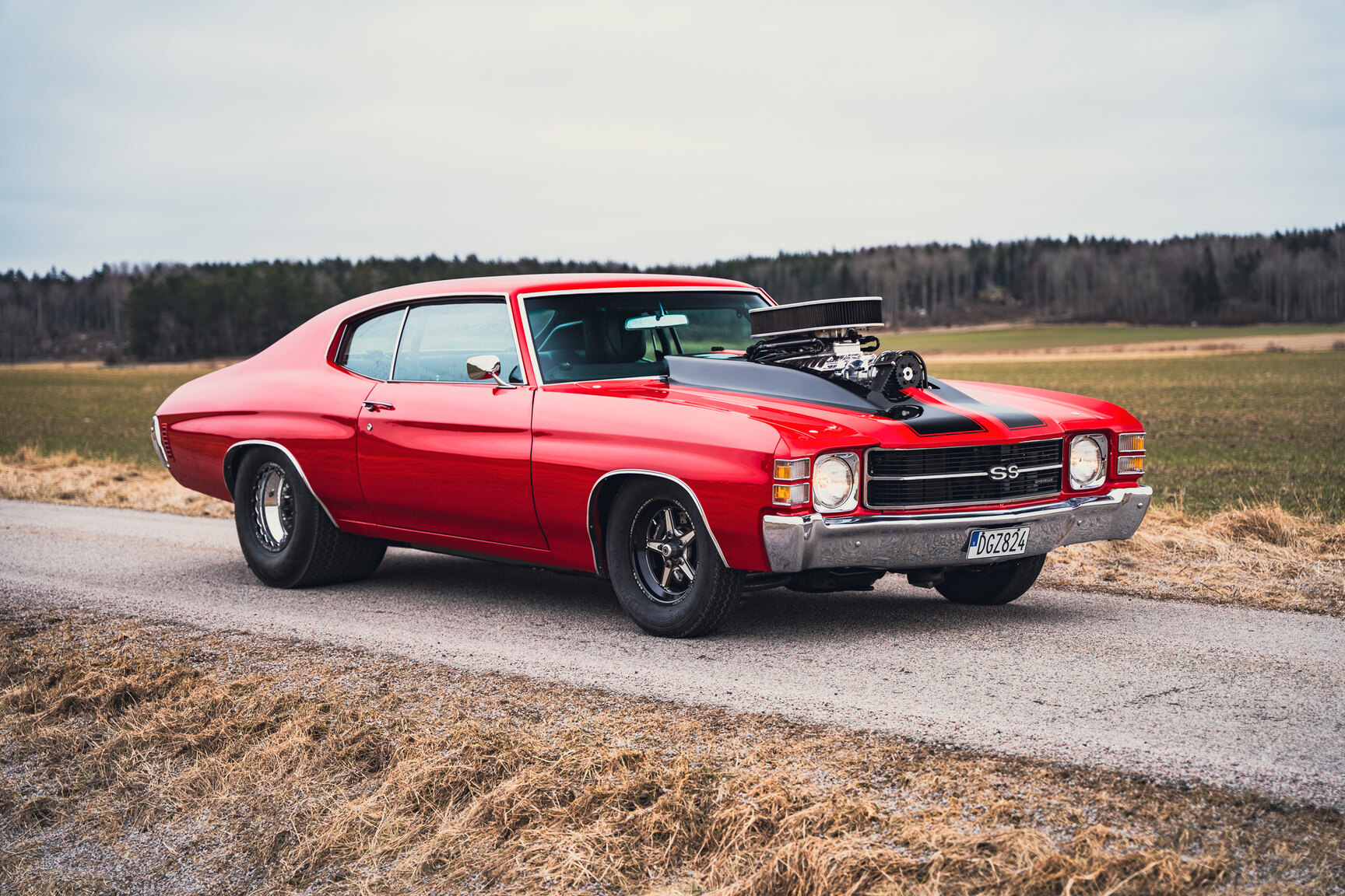 Exteriörbild på 1971 Chevrolet Chevelle SS