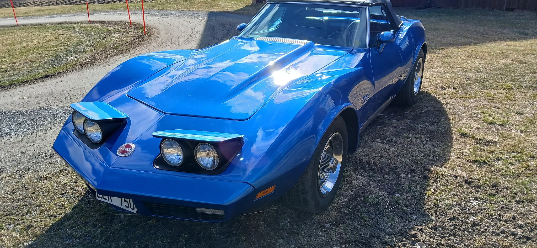 Exterior image of 1974 Chevrolet Corvette Stingray Convertible C3 (15)