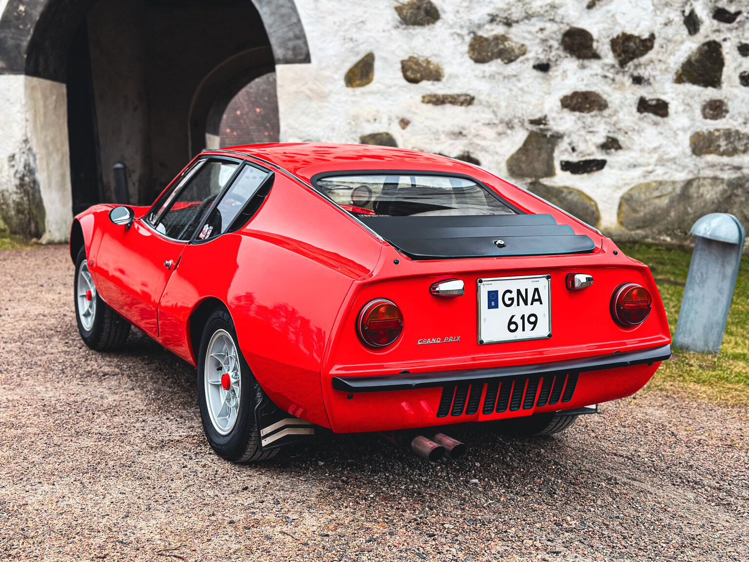 Exteriörbild på 1971 Fiat Lombardi Grand Prix 850