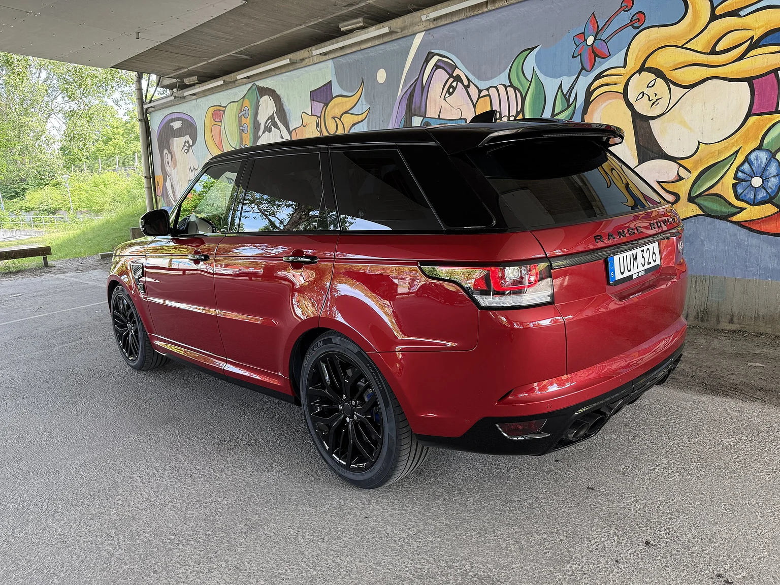 Aussenfoto 2017 Range Rover Sport SVR (12)