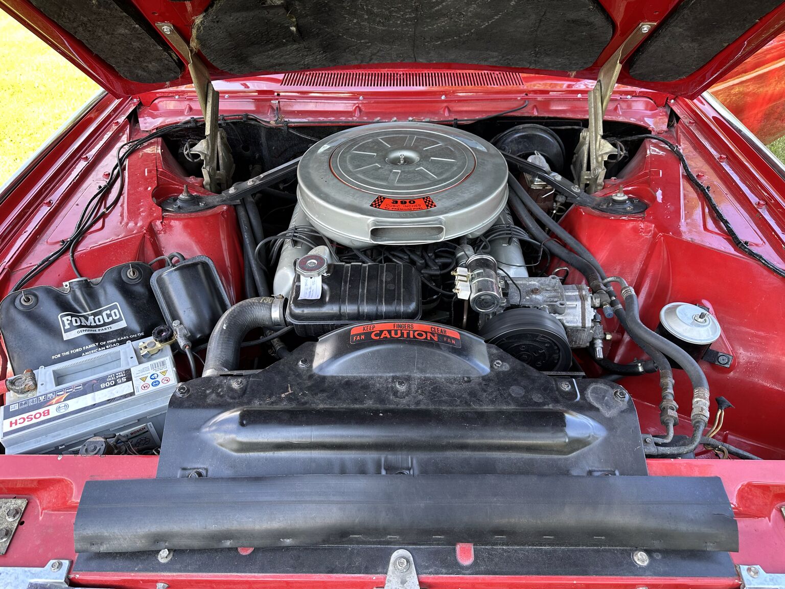 1961 Ford Thunderbird Convertible, Mekanik